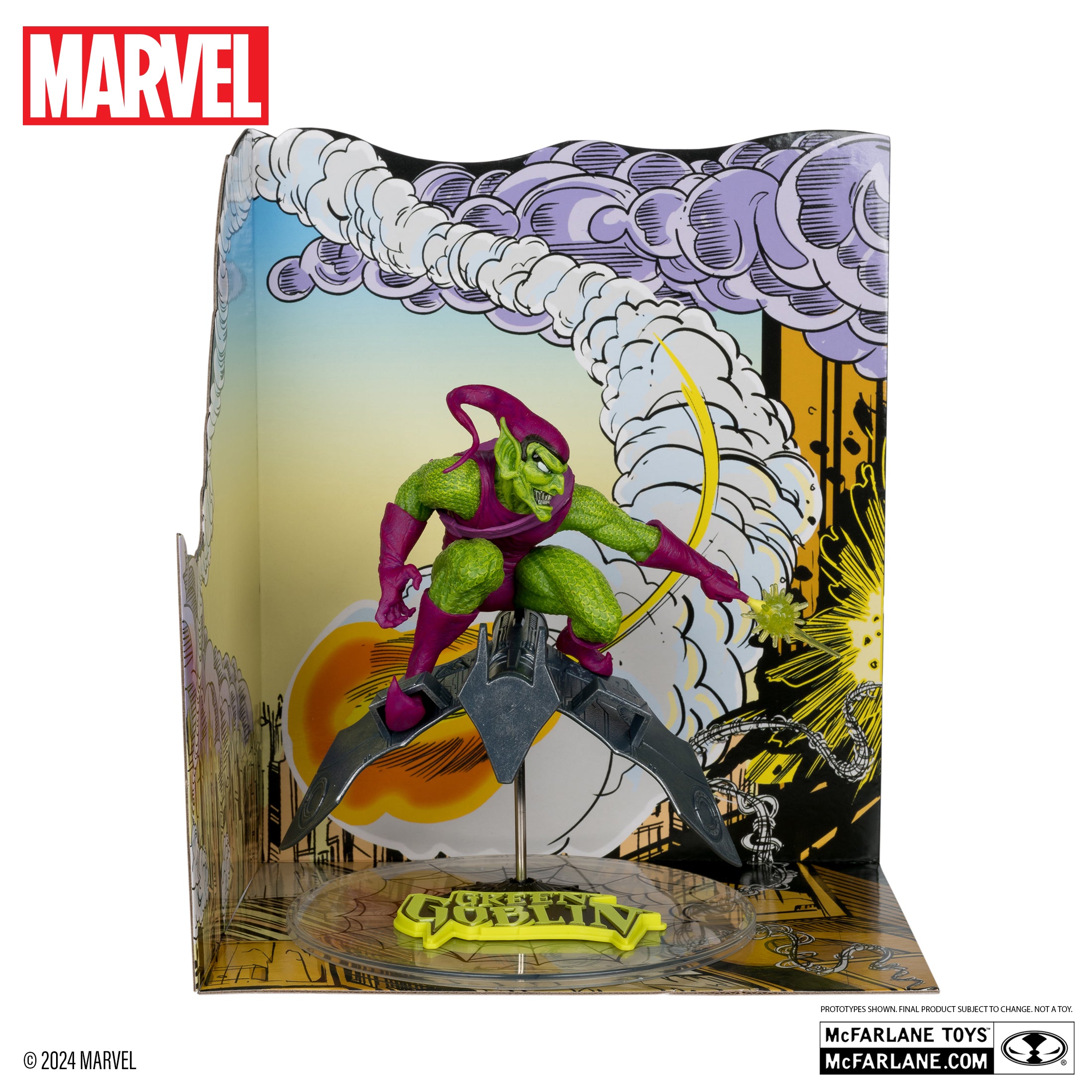 Green Goblin The Amazing Spiderman #312 1:10 Scale Posed Figure with Scene