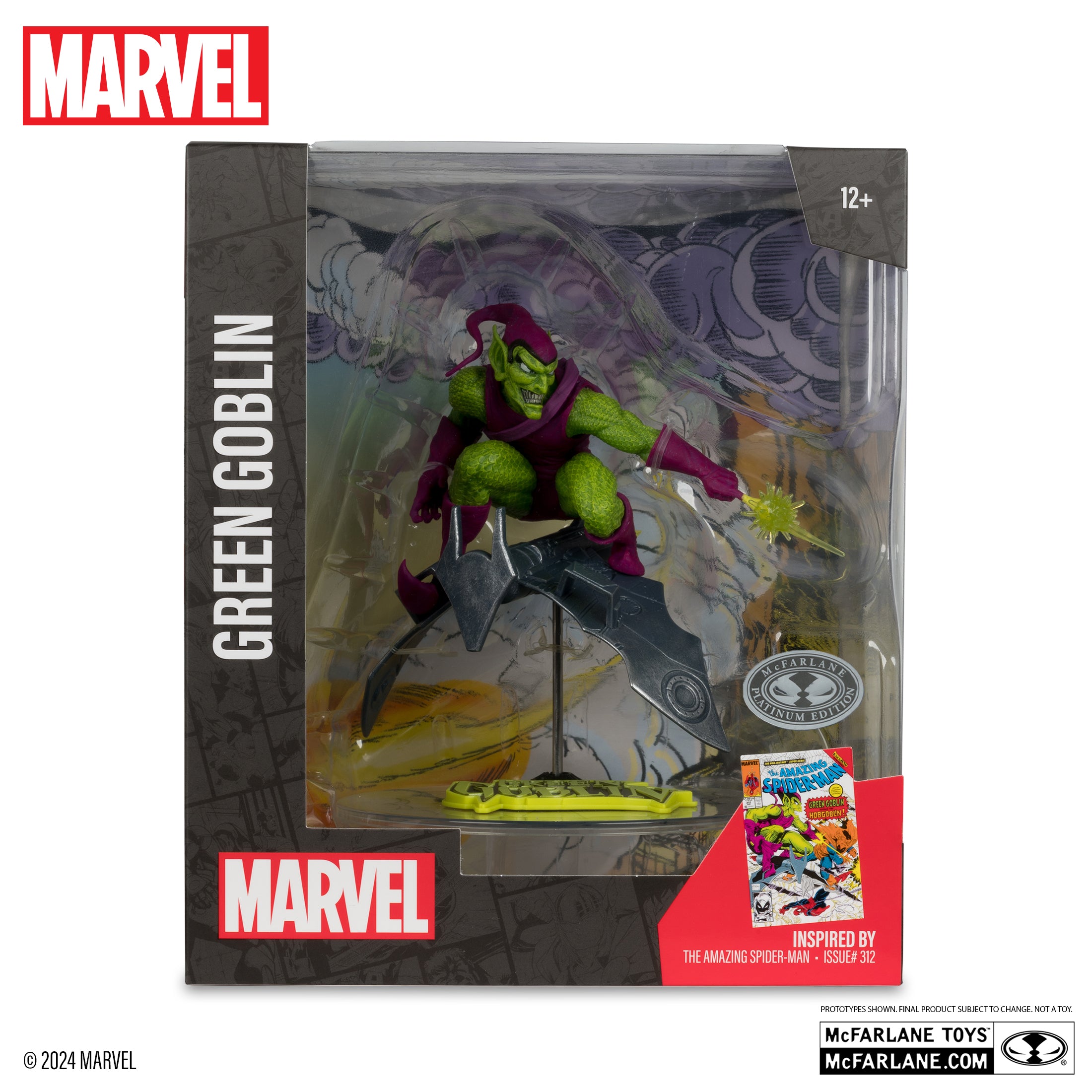 Green Goblin The Amazing Spiderman #312 1:10 Scale Posed Figure with Scene