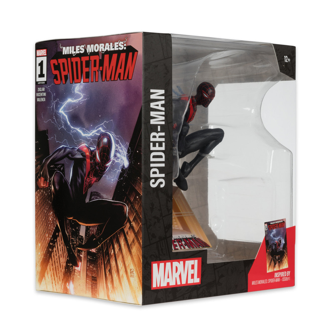 Spider-Man (Miles Morales: Spider-Man #1) 1:10th Figure w/Scene by McFarlane