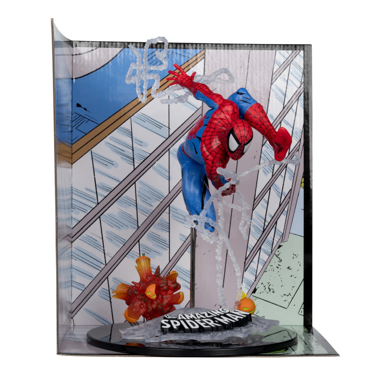 Spider-Man (The Amazing Spider-Man #302) Collectible Figure w/Scene by McFarlane