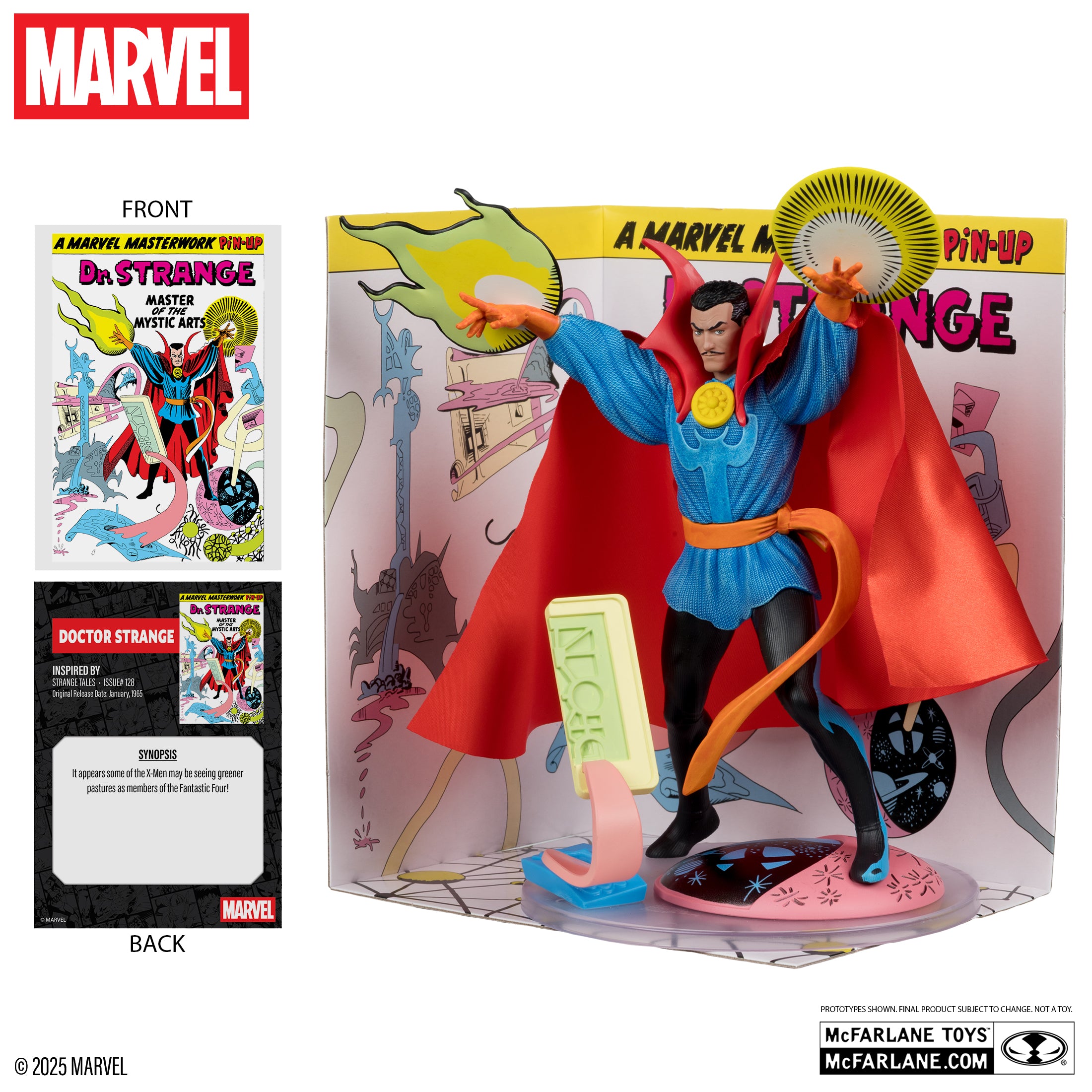 Doctor Strange 1:10th Scale Collectible (Strange Tales #128)