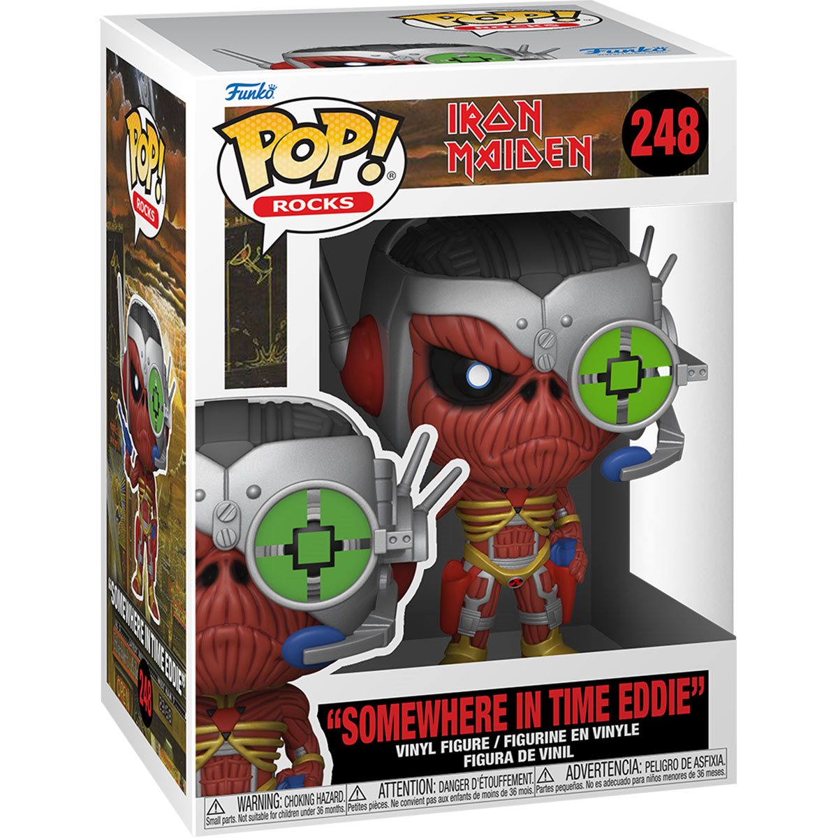 Iron Maiden Eddie Somewhere in Time Funko Pop!