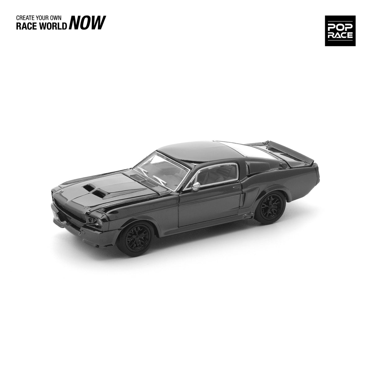 SHELBY MUSTANG GT500 DARK CHROME PRDC004 by Pop Race