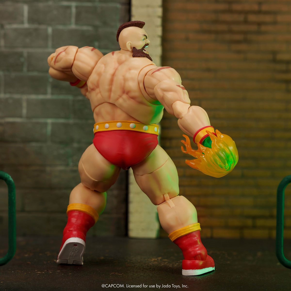 Ultra Street Fighter II Zangief Deluxe Scale Action Figure by Jada Toys