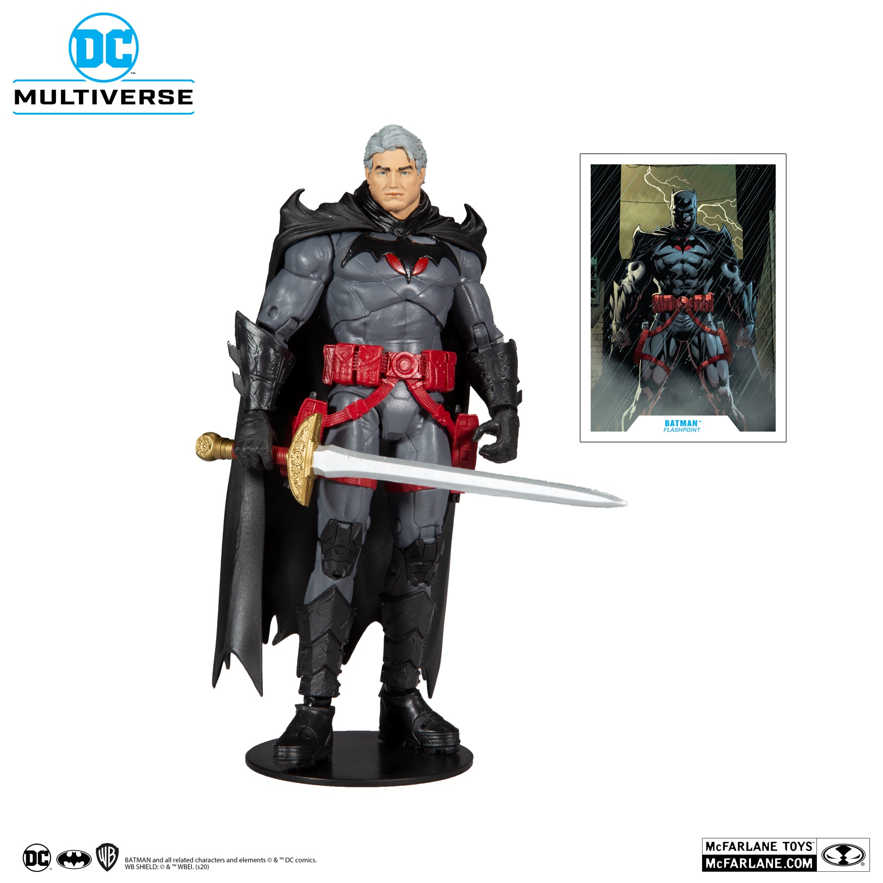 Thomas Wayne Flashpoint Batman Unmasked Action Figure