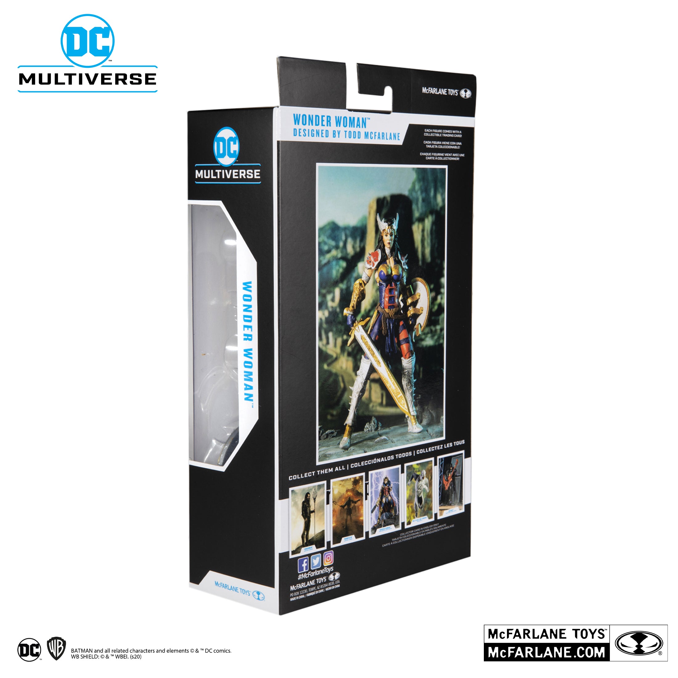 Wonder Woman Designed by Todd McFarlane Action Figure By McFarlane