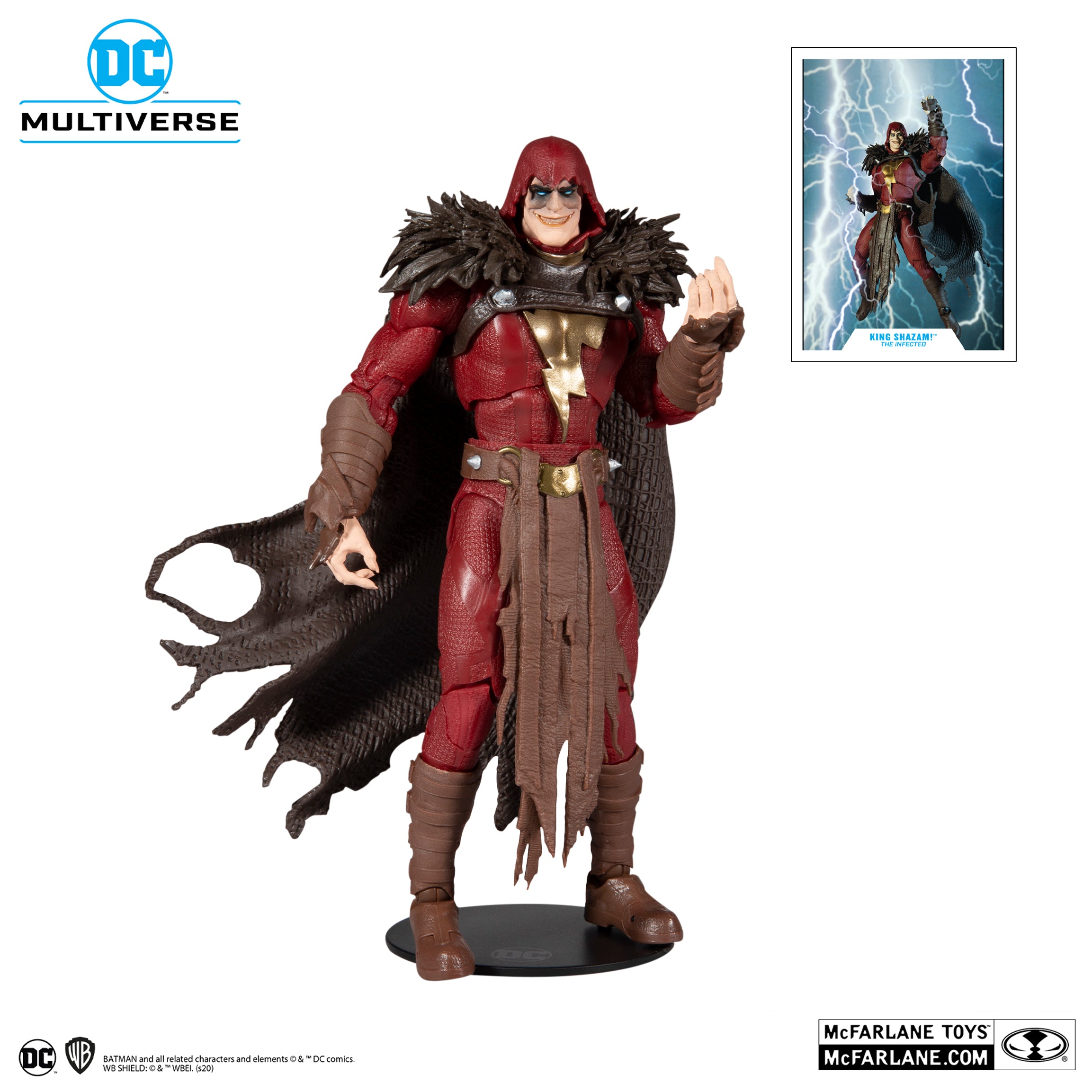 King Shazam! (The Infected) Action Figure