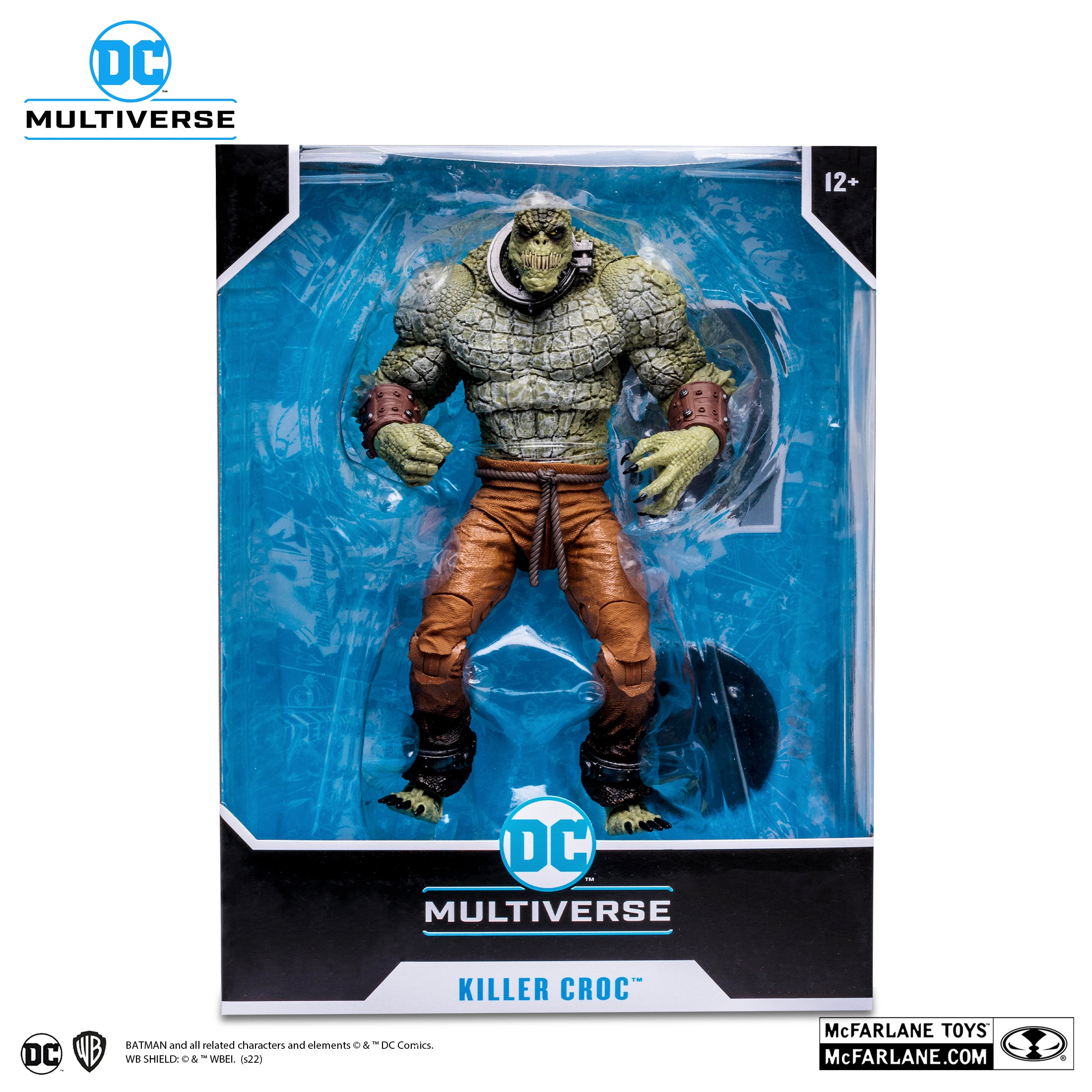 Arkham Asylum DC Multiverse Killer Croc Mega By McFarlane