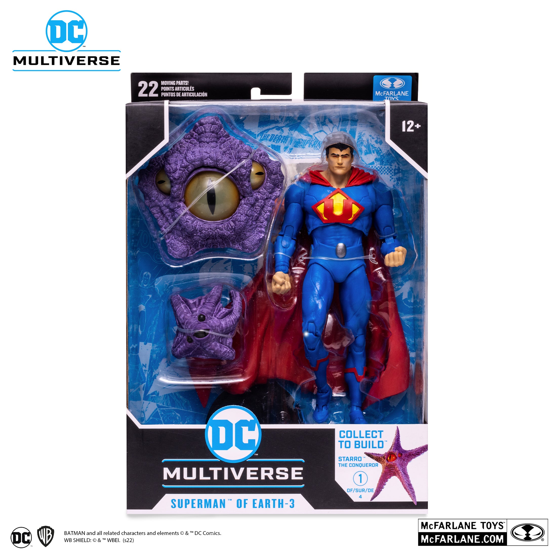 Superman Of Earth - 3 Crime Syndicate By Mcfarlane