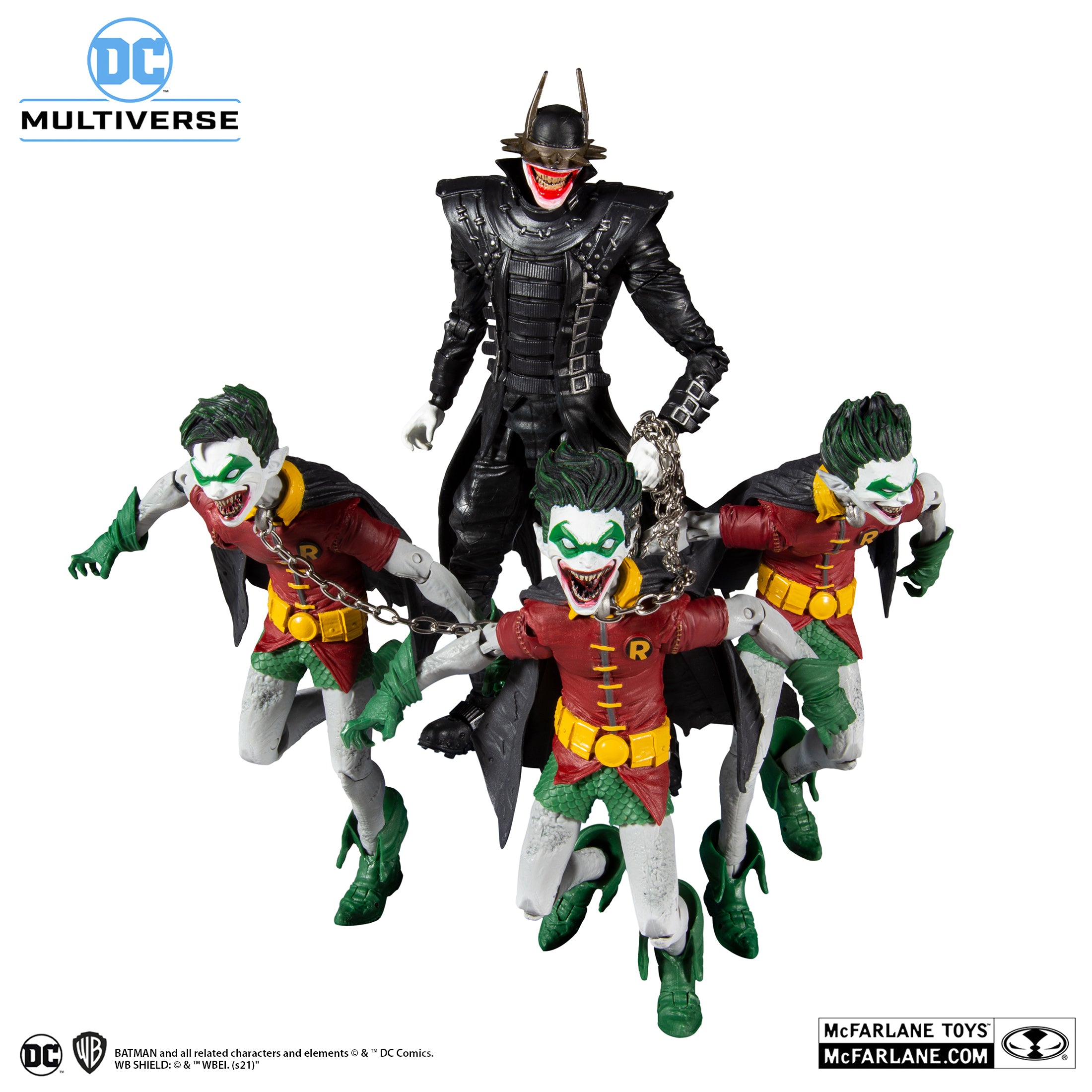The Batman Who Laughs & Robin from Earth -22 By Mcfarlane