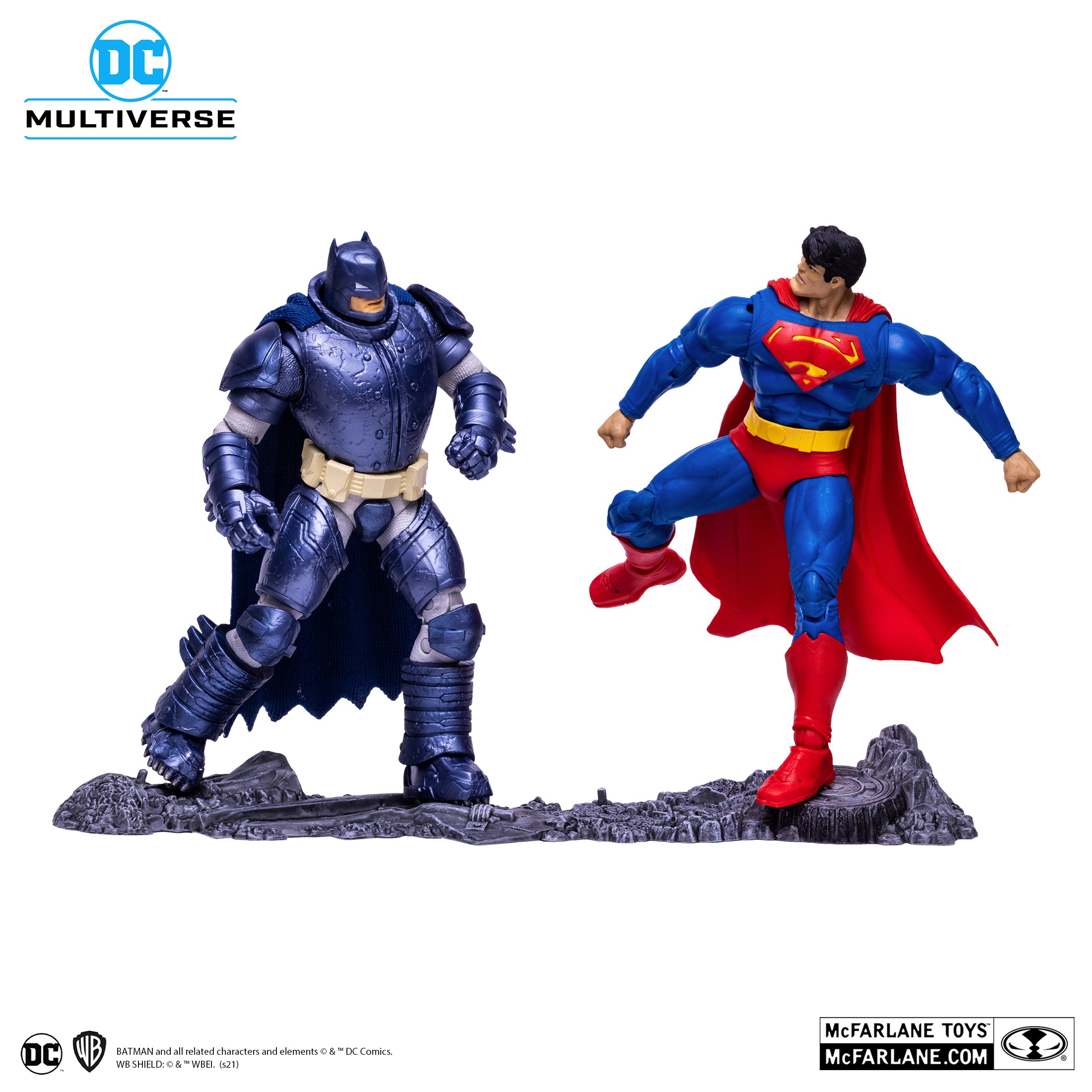 Superman Vs Batman Multipack By Mcfarlane