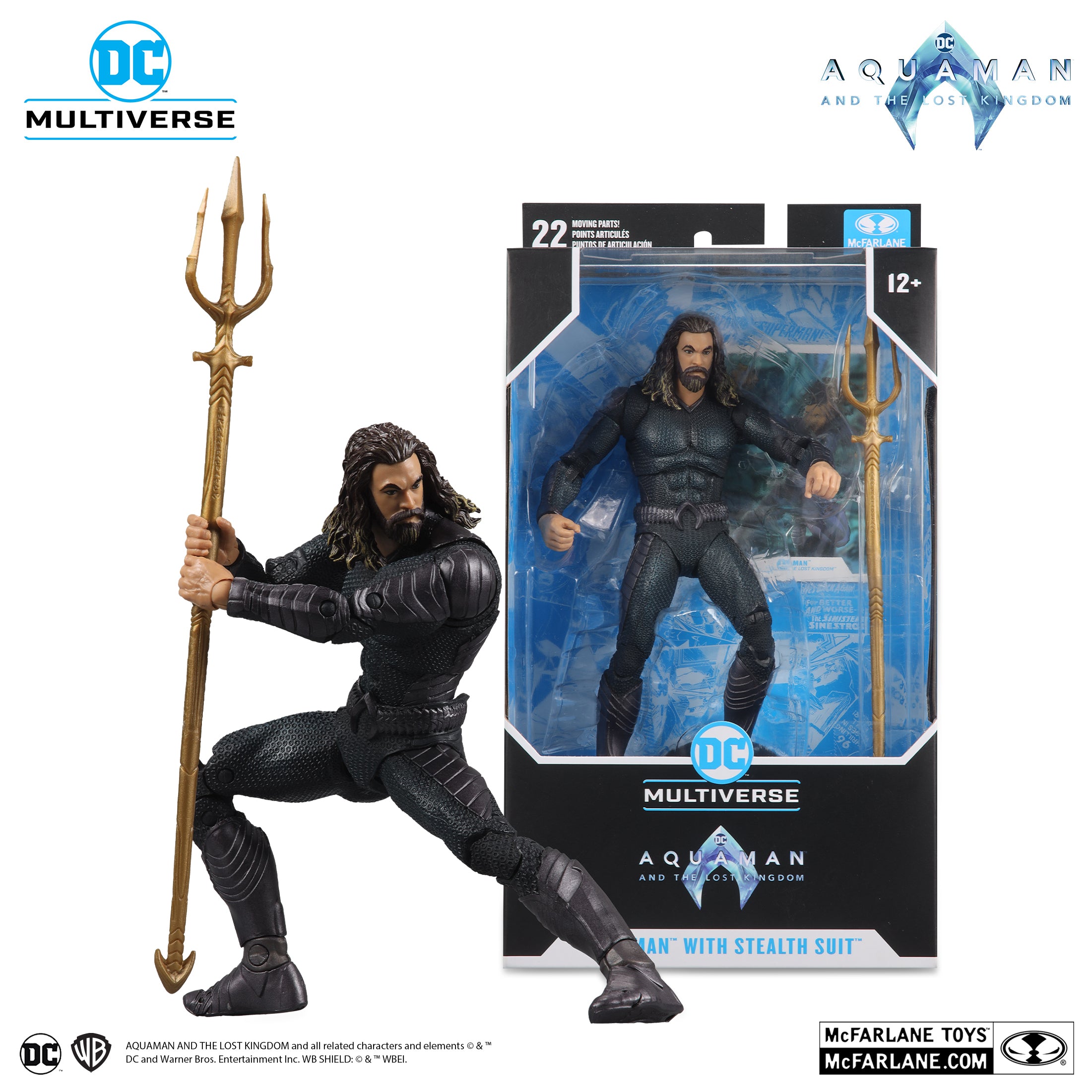 Aquaman with Stealth Suit (Aquaman and the Lost Kingdom) Action Figure