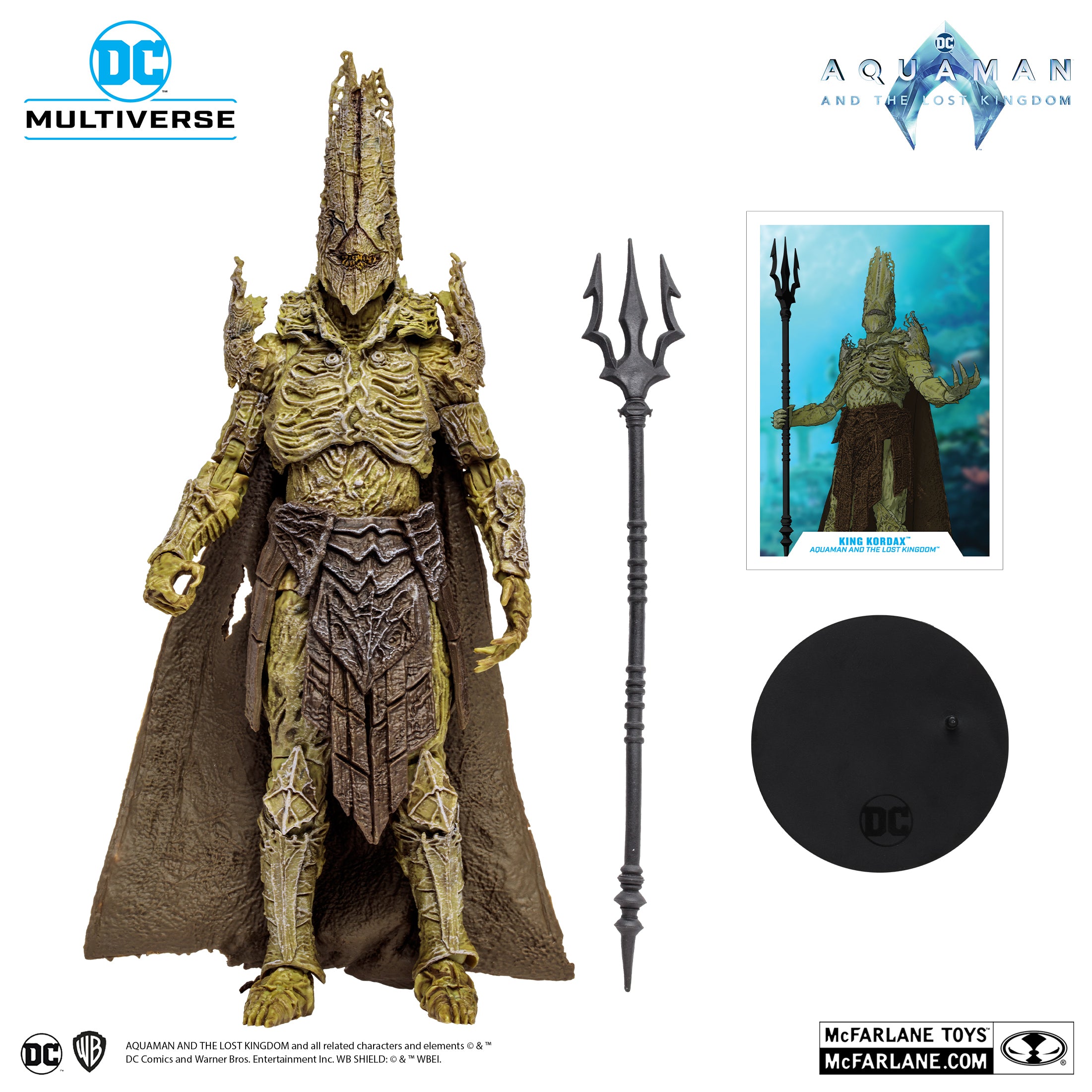 King Kordax (Aquaman and the Lost Kingdom) Action Figure