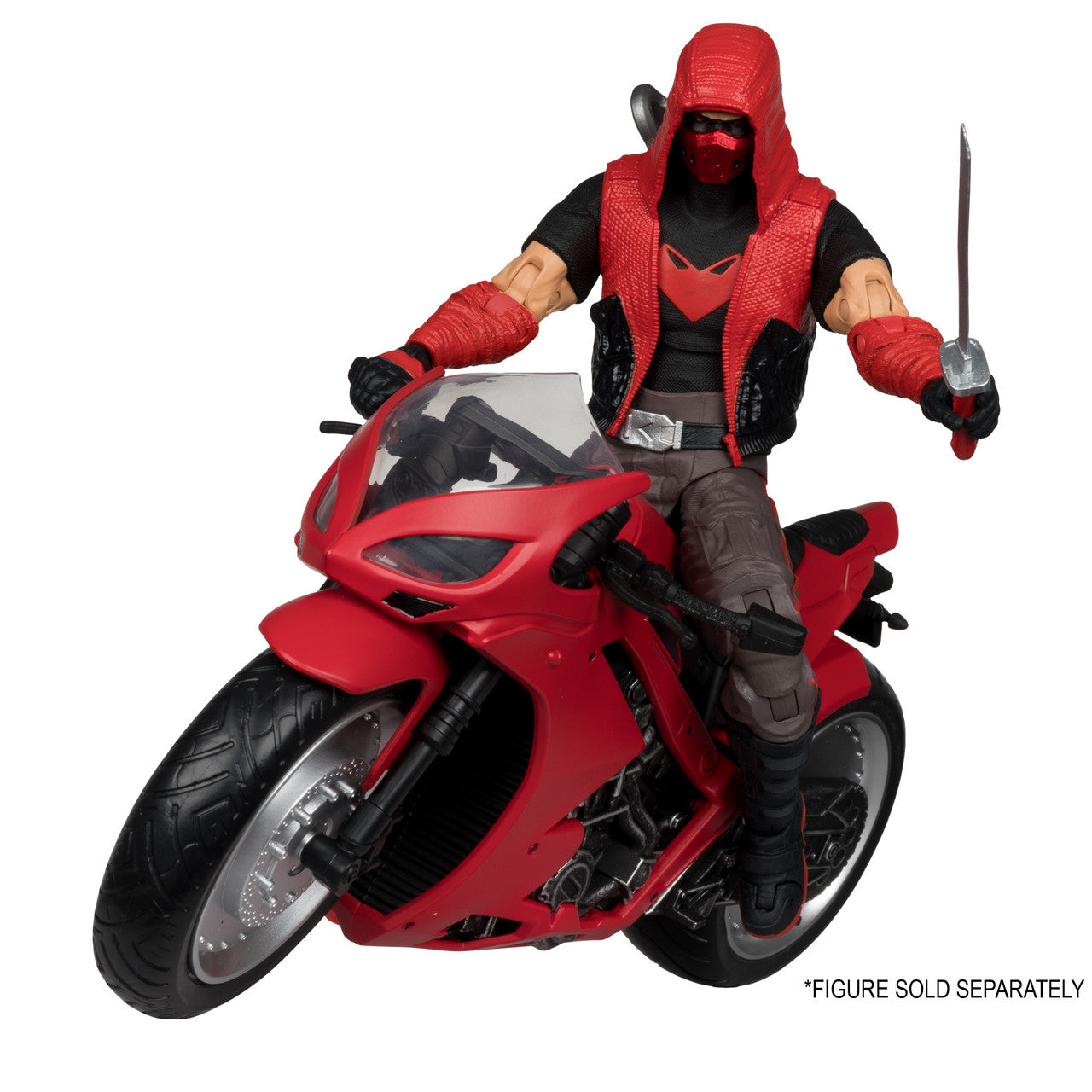 Red Hood's Sportsbike (Red Hood: Outlaw) Vehicle By McFarlane