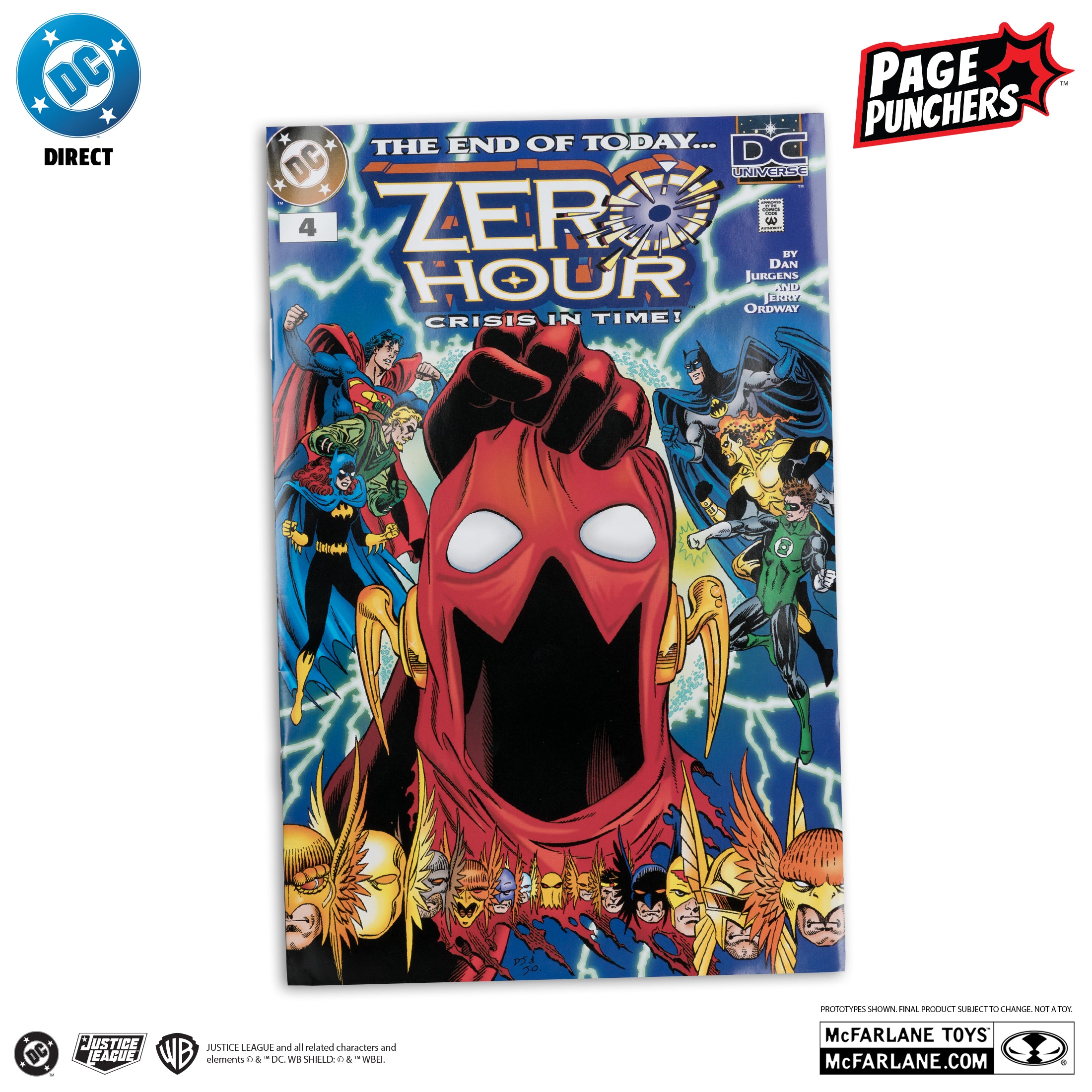 Extant (Zero Hour) with Comic (Page Punchers) Red Platinum Edition Action Figure