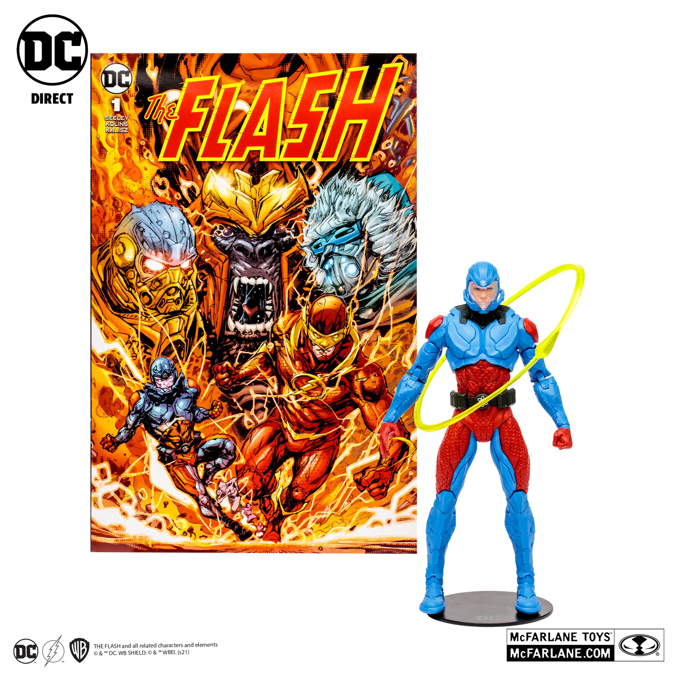 The Atom (DC Page Punchers) Figure By McFarlane