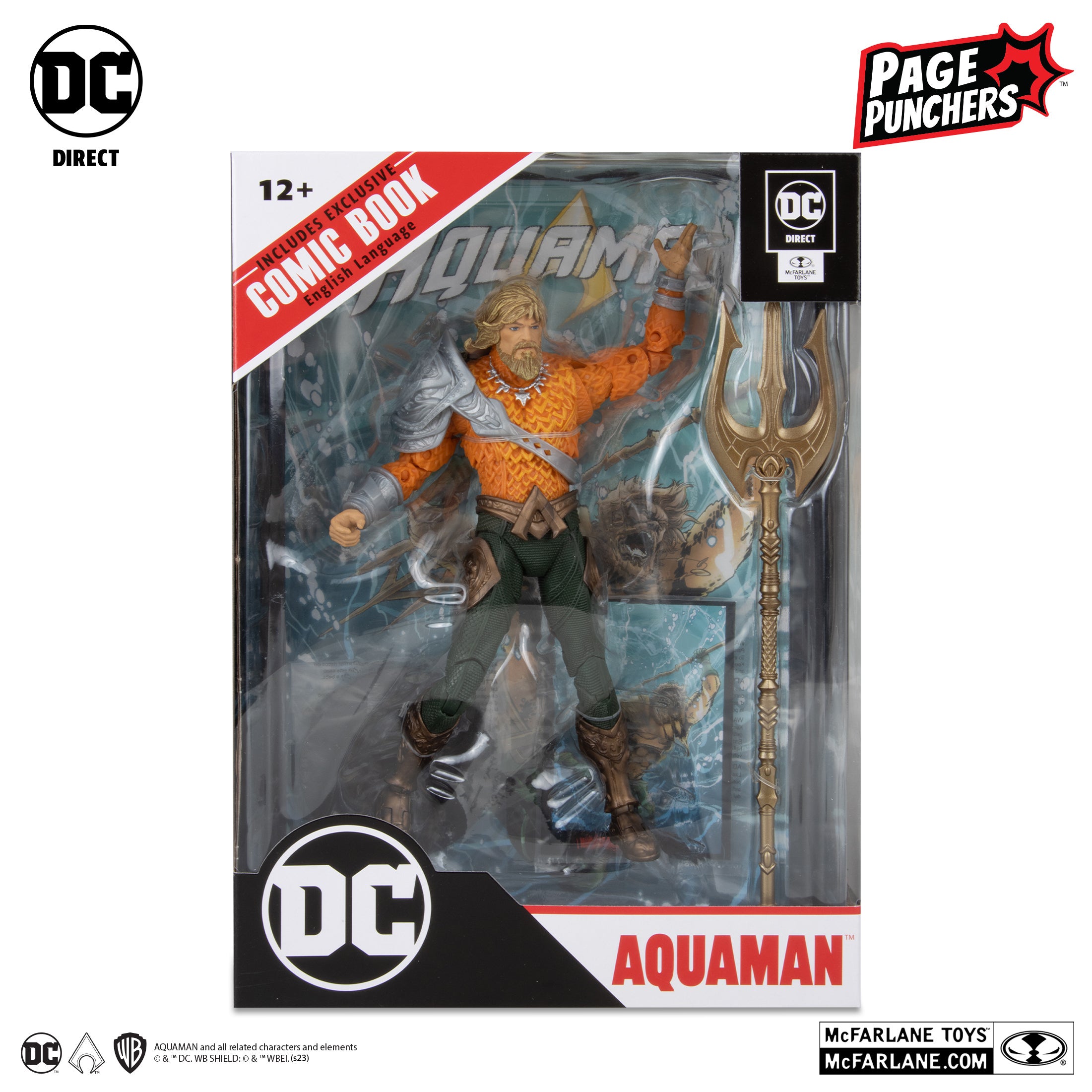 Aquaman (DC Page Punchers) Figure By McFarlane