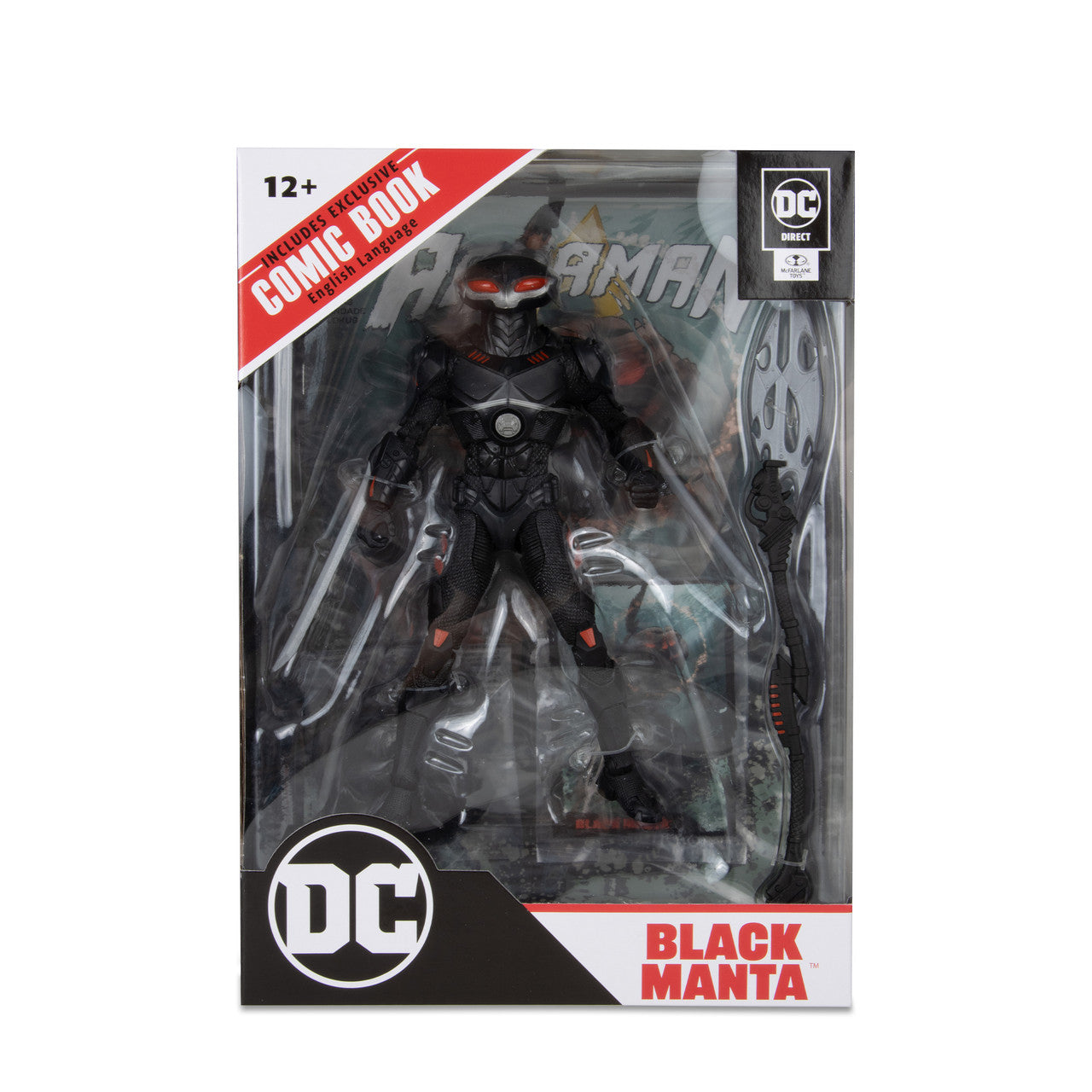 Black Manta w/Aquaman Comic (DC Page Punchers) Figure