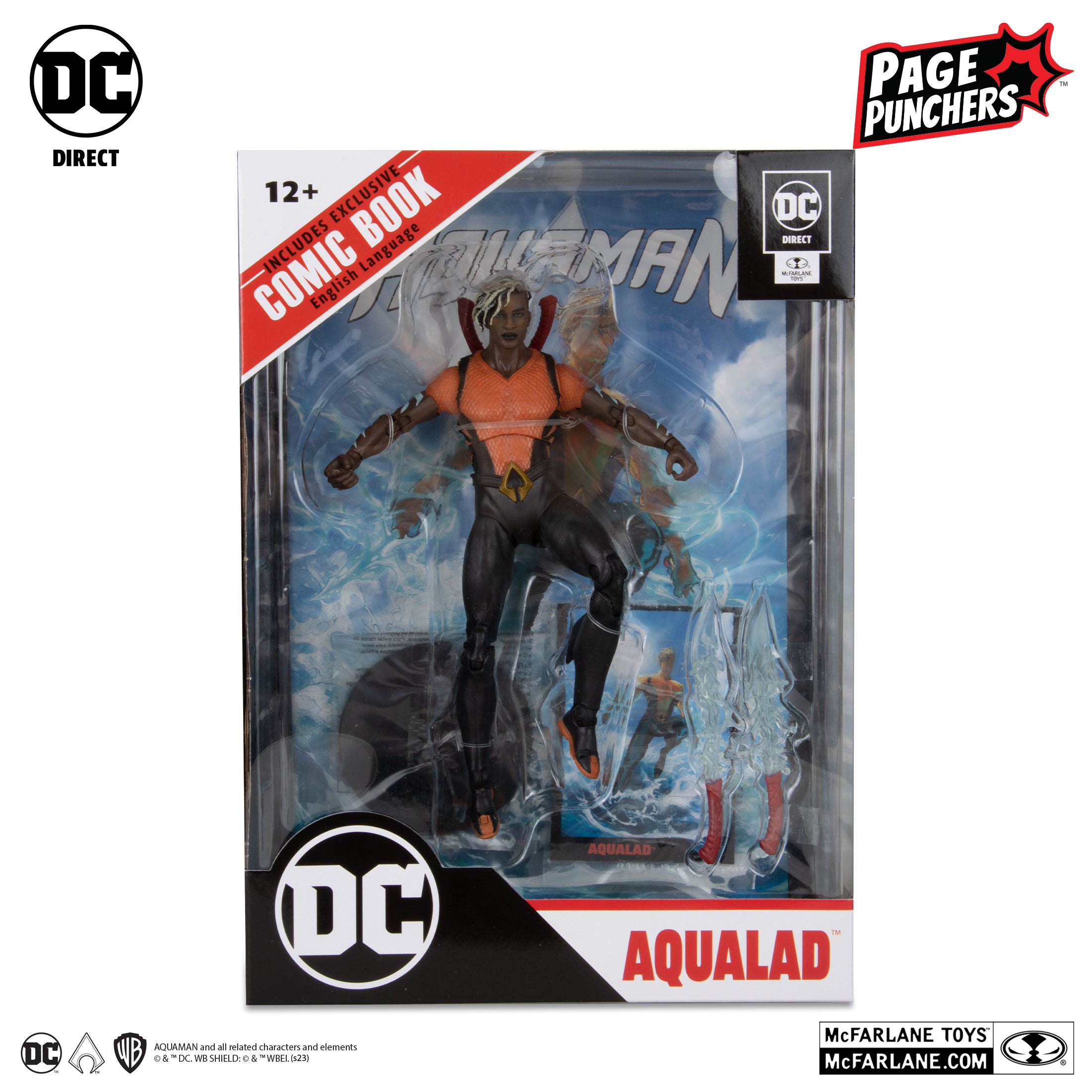 Aqualad   (DC Page Punchers) Figure By McFarlane