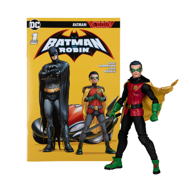 Robin w/Comic (DC Page Punchers: Batman Reborn) Figure