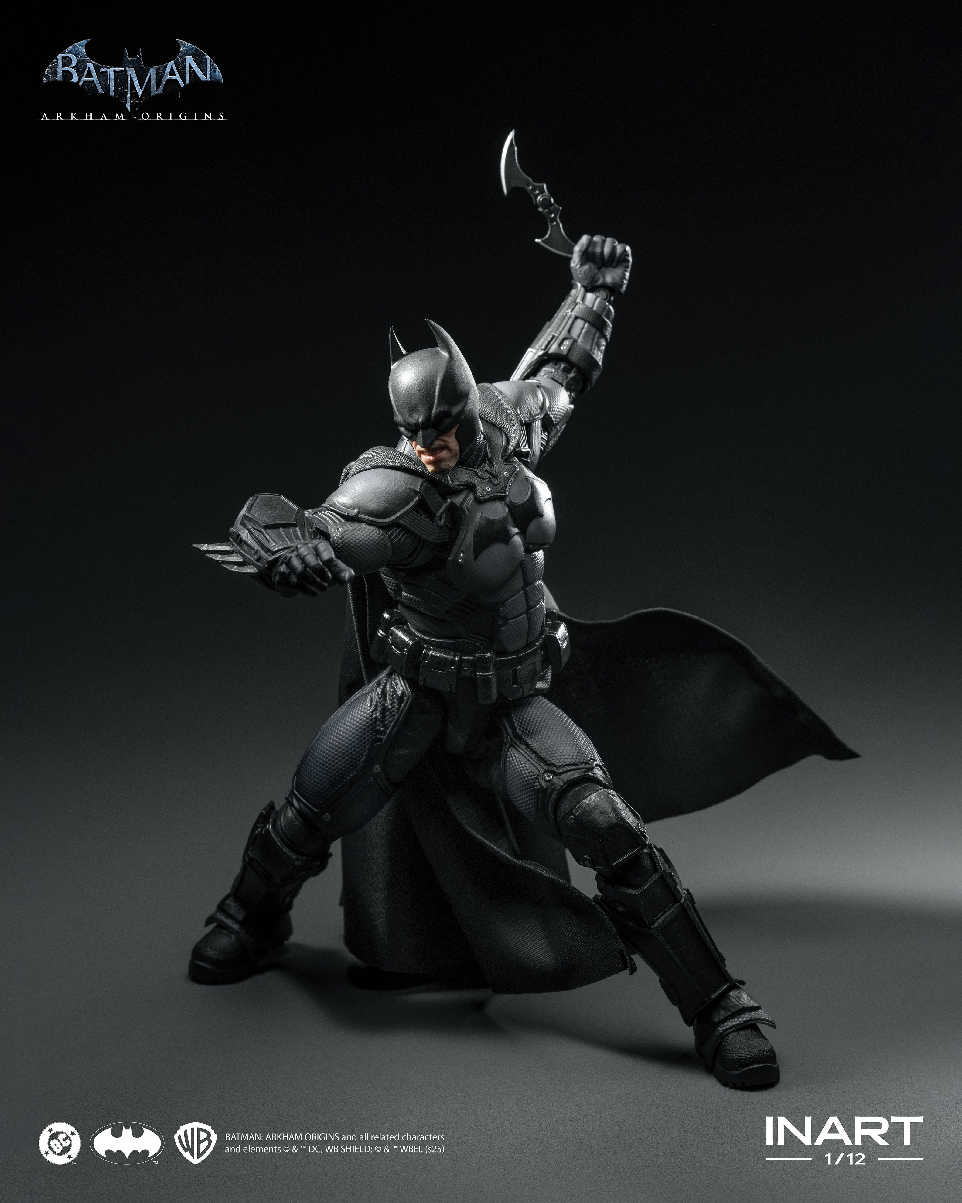 Batman Arkham Origins Batman 1/12 Scale Figure by Inart