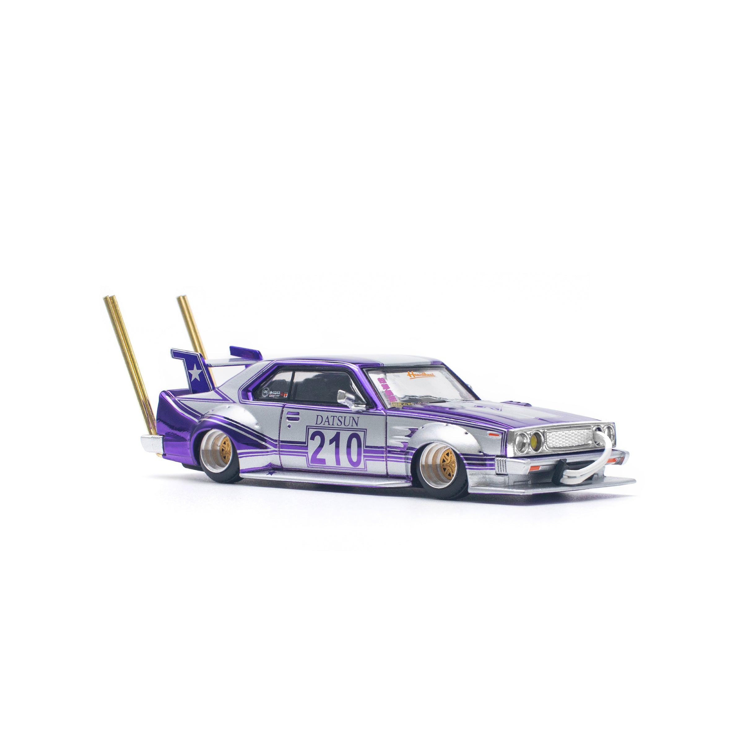 Skyline C210 Kaido Racer Bosozuko Style Purple PR640107 by Pop Race