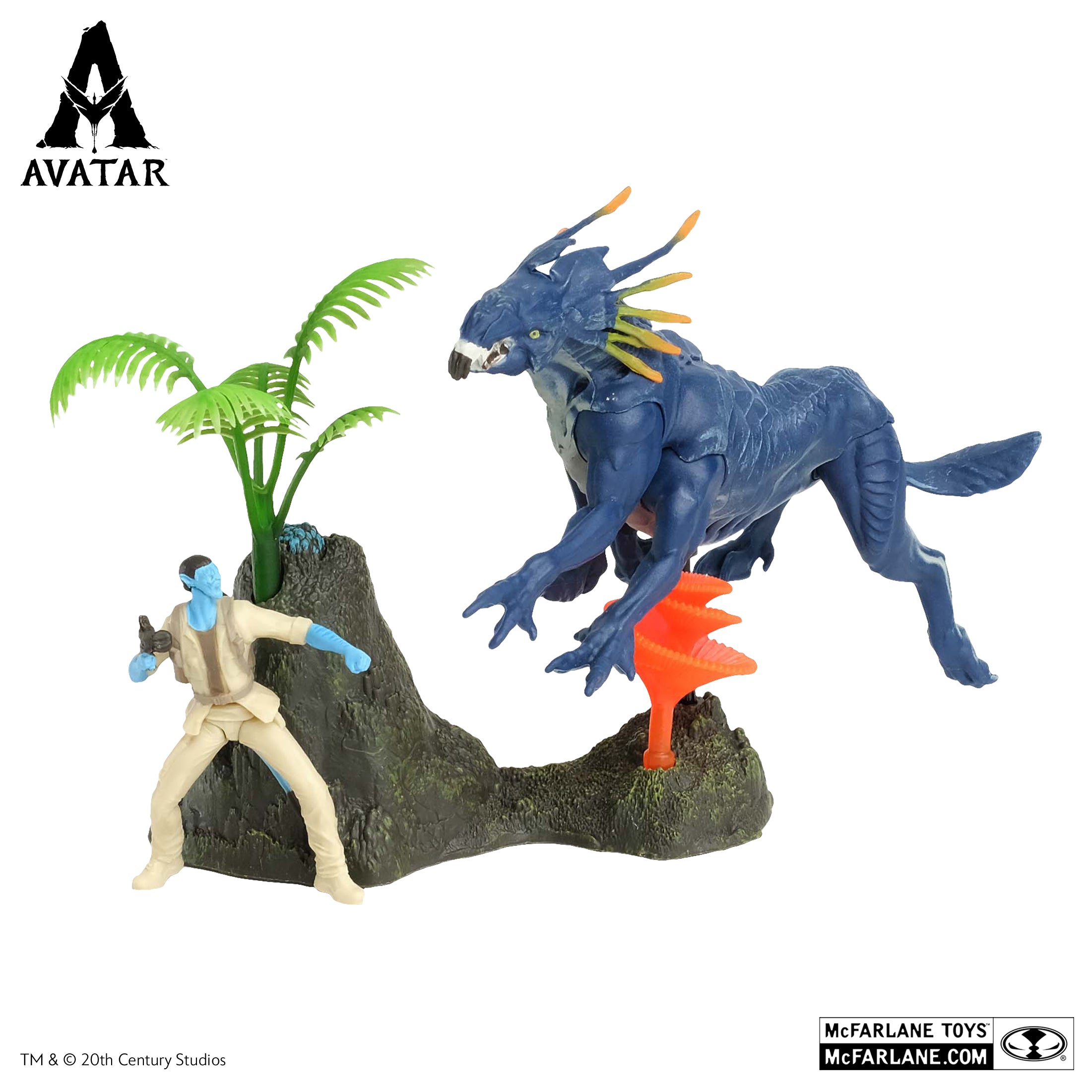 Jake sully vs Thanator By Mcfarlane