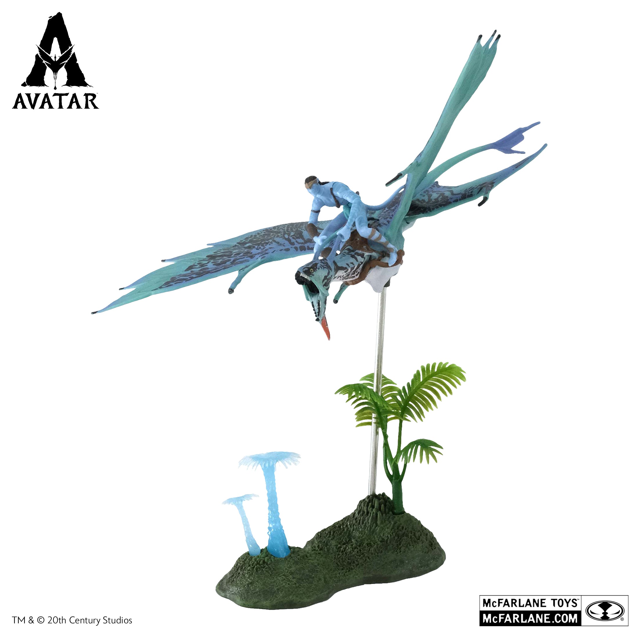 Jake Sully Banshee Deluxe Figure By Mcfarlane