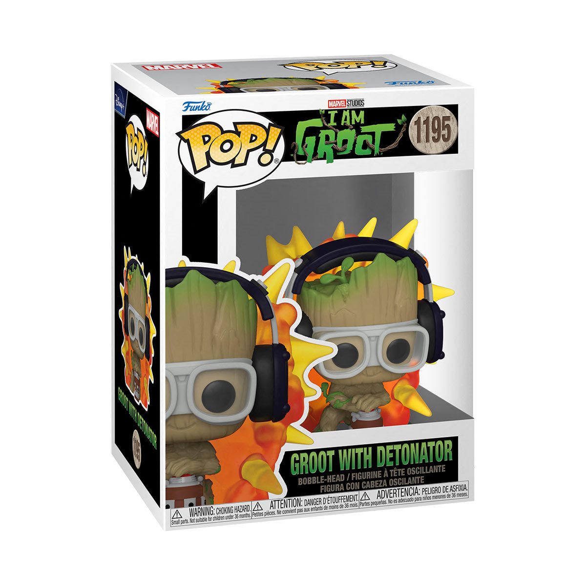 I Am Groot with Detonator Funko Pop!