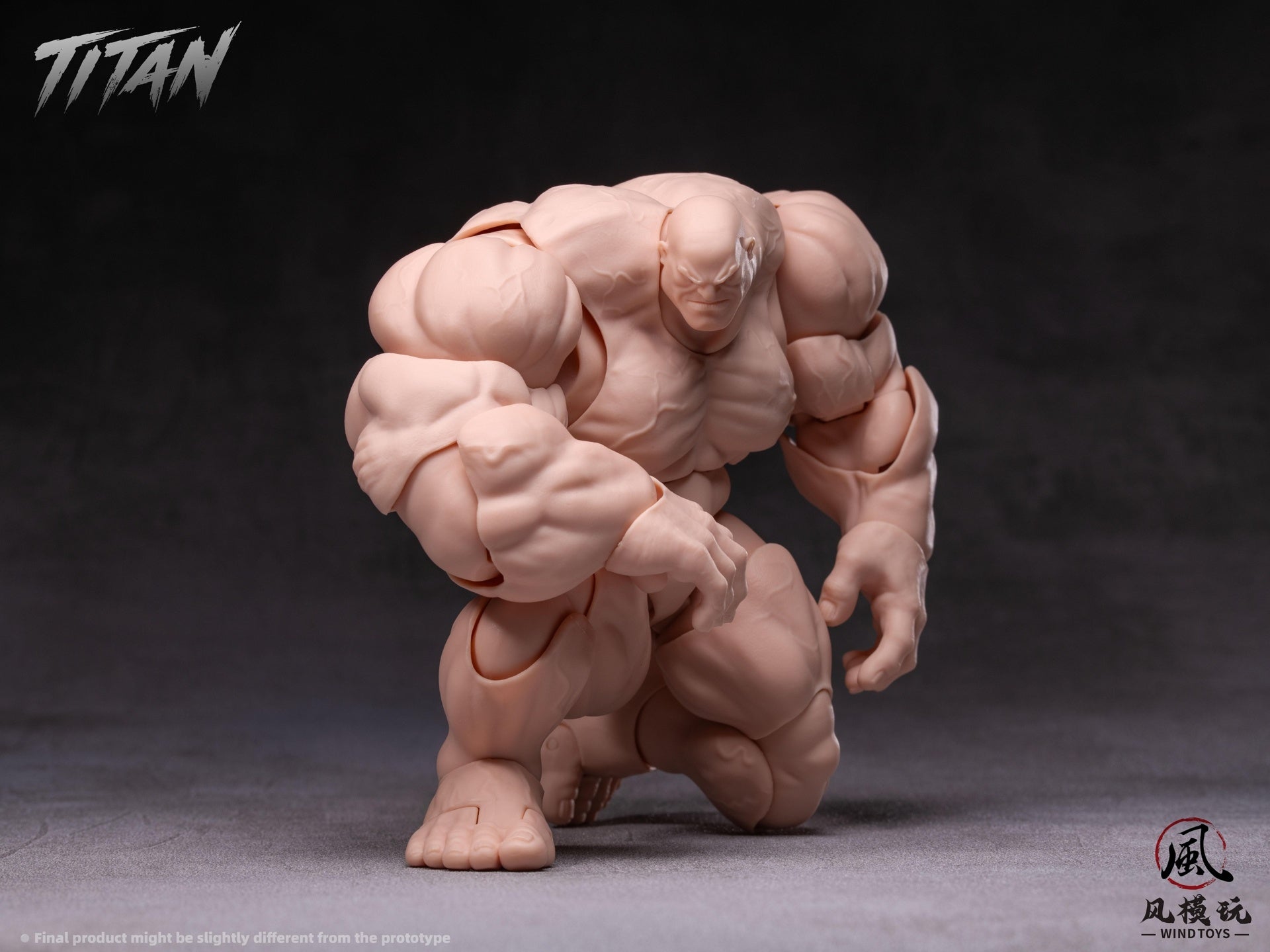 Titan 1/12 Super Action Muscle Body (Light Skin) by WIND TOYS