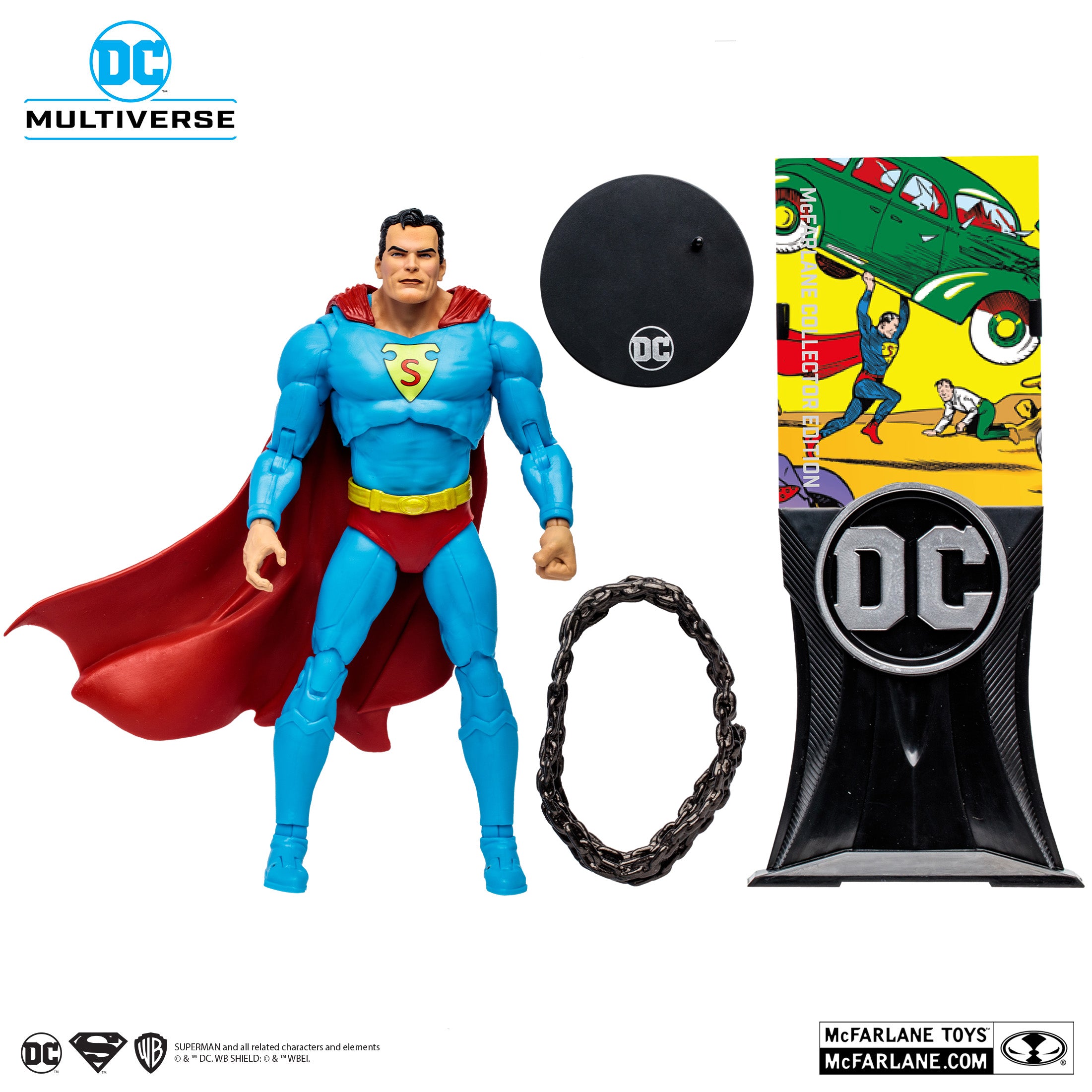 Superman (Action Comics #1) McFarlane Collector Edition Action Figure