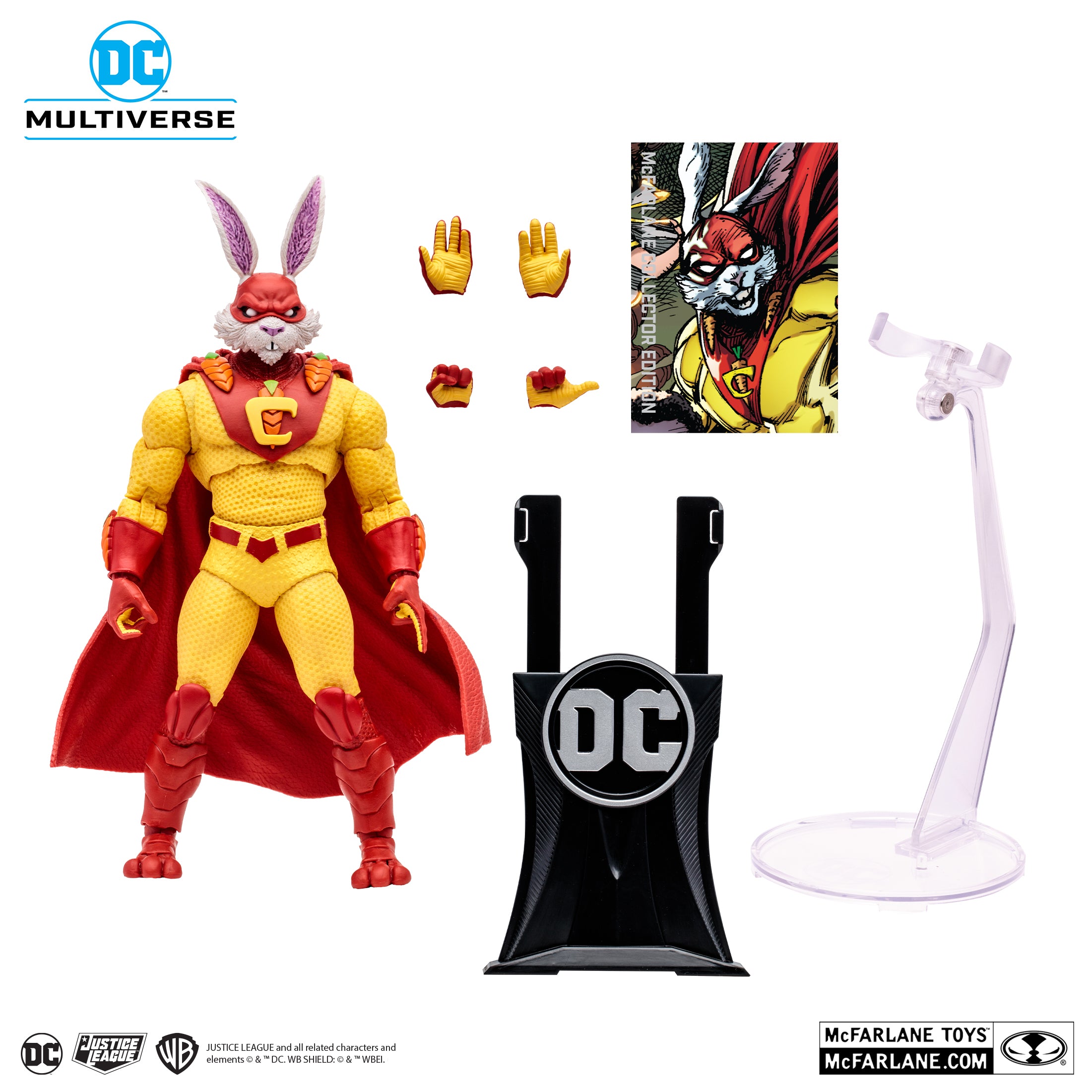 Captain Carrot (Justice League Incarnate) McFarlane Collector Edition Action Figure