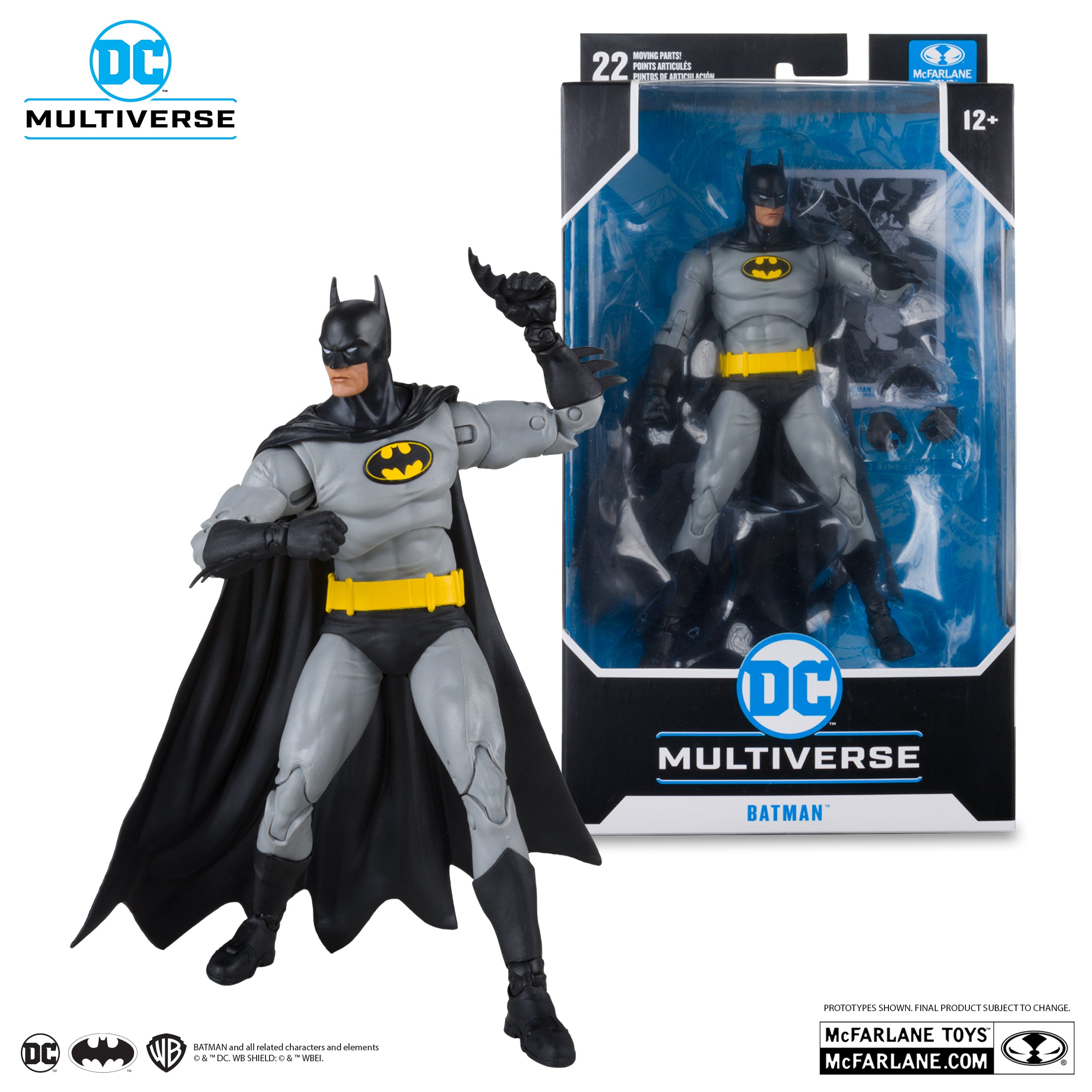 Batman Knightfall Black and Gray BY MCFARLANE