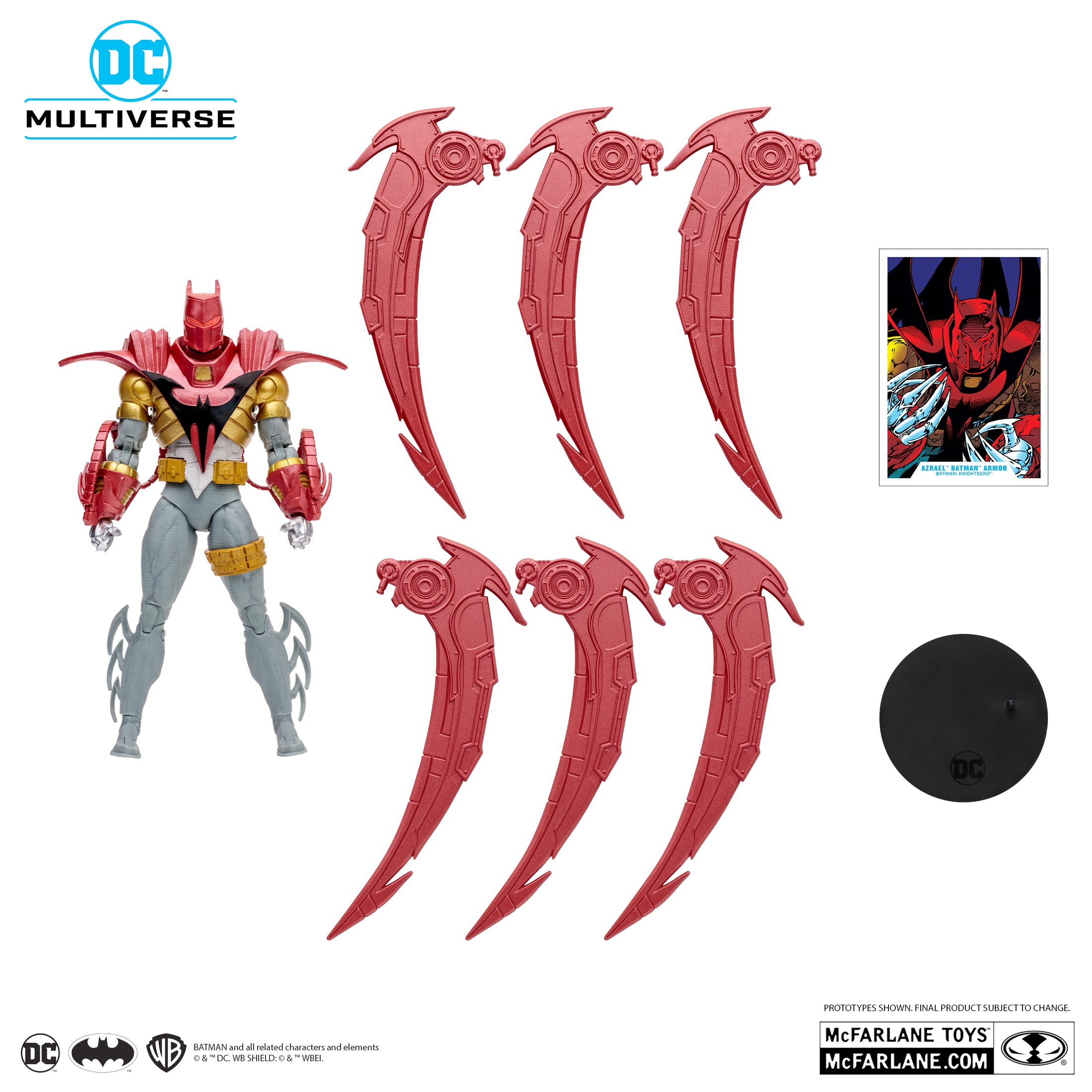 Azrael Batman Armor (Batman: Knightsend) Action Figure