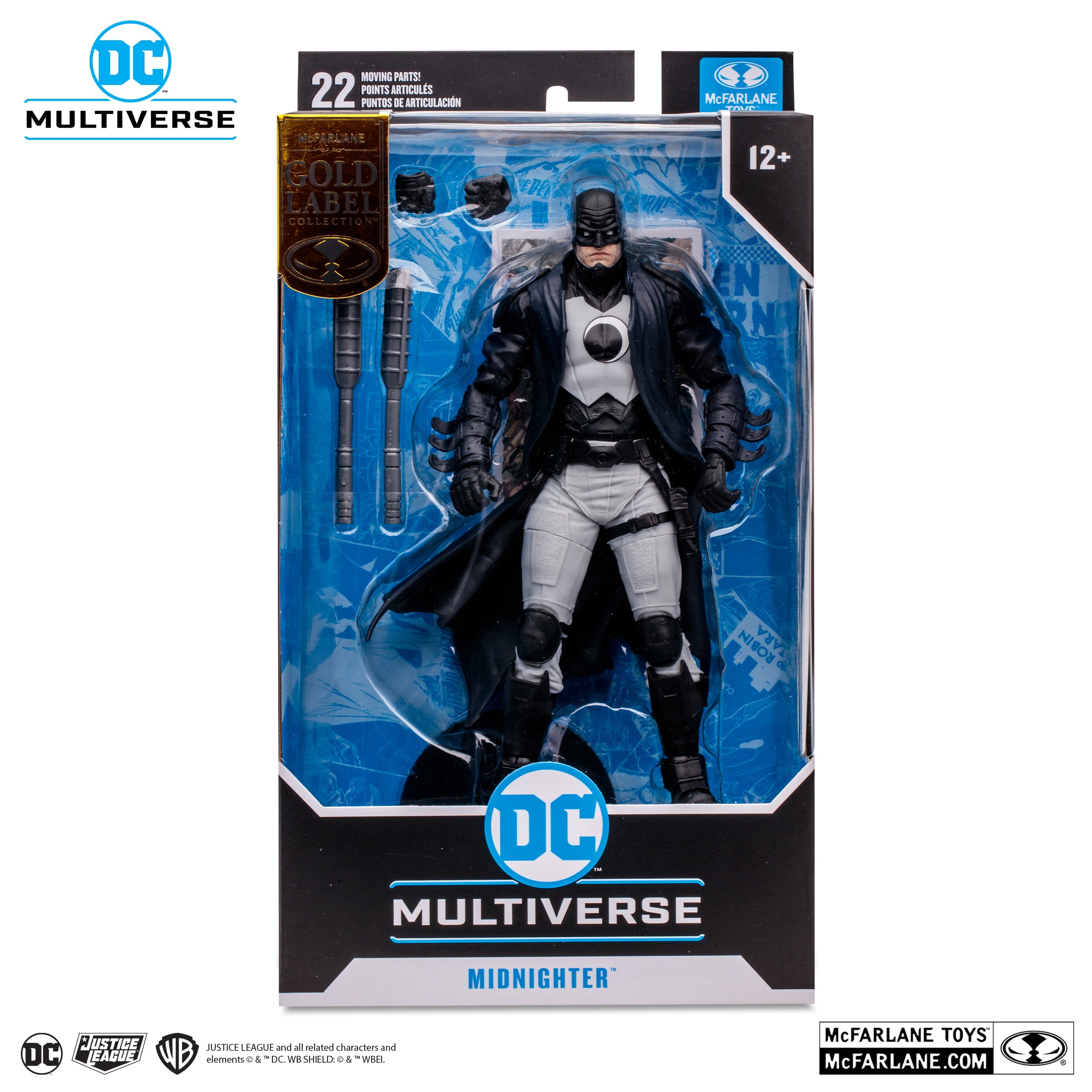 Batman Midnighter Dc Classic Gold Lable By Mcfarlane