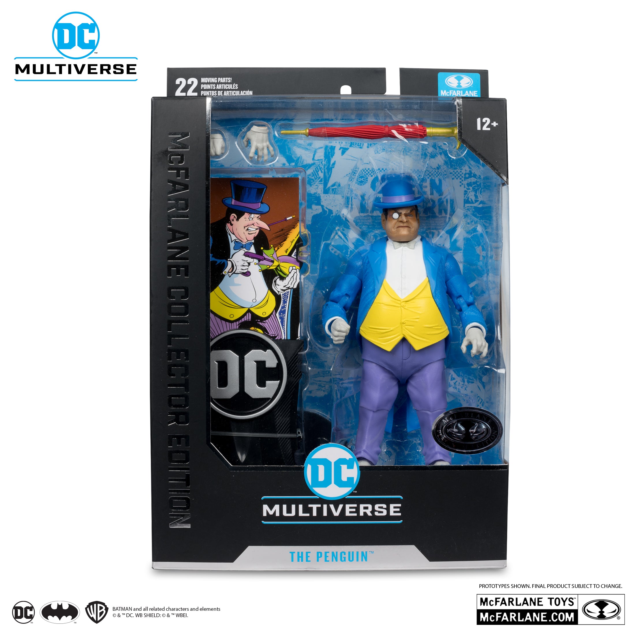 The Penguin (DC Classic) Collector Platinum Edition Figure by McFarlane