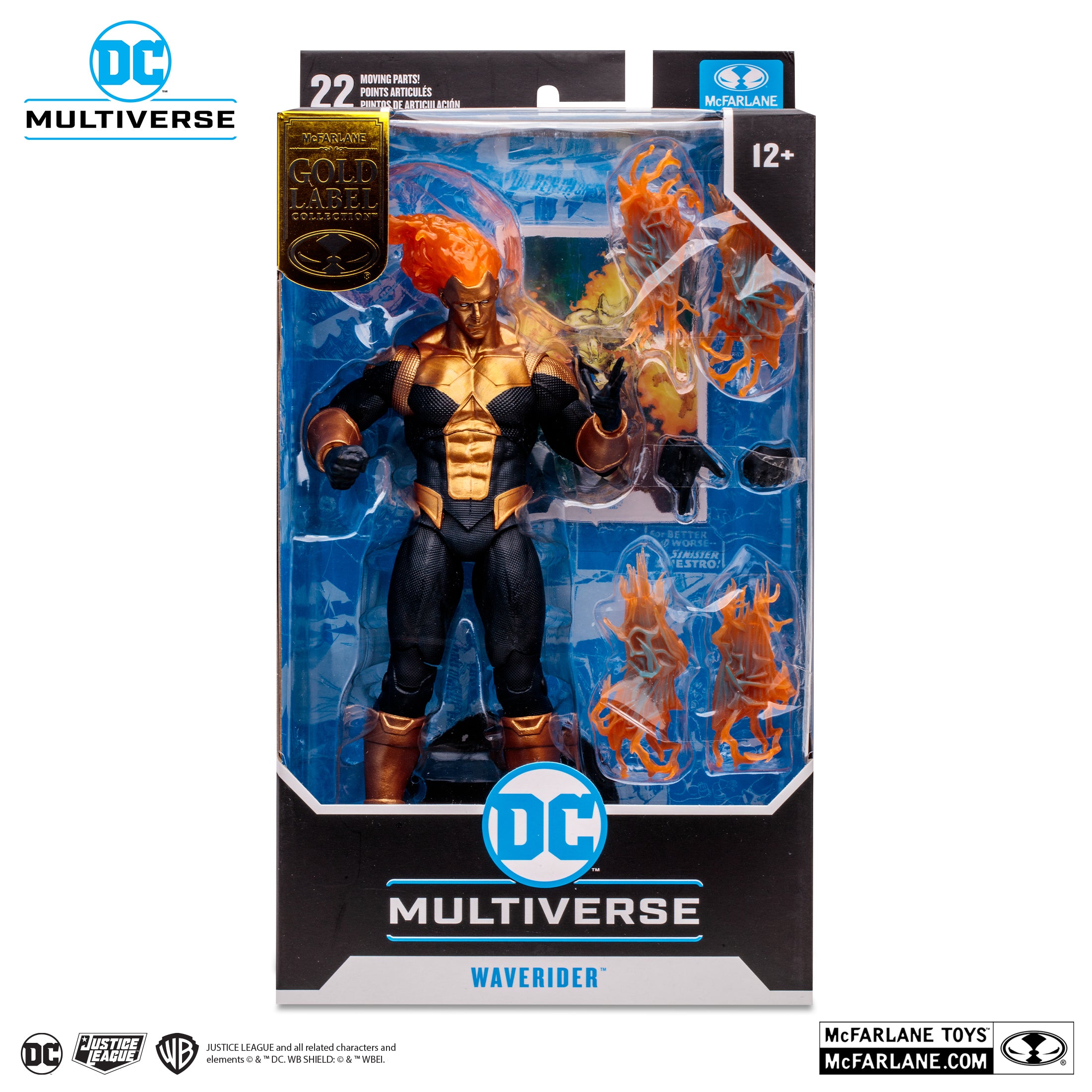 Waverider Dc Classic Gold Lable By Mcfarlane