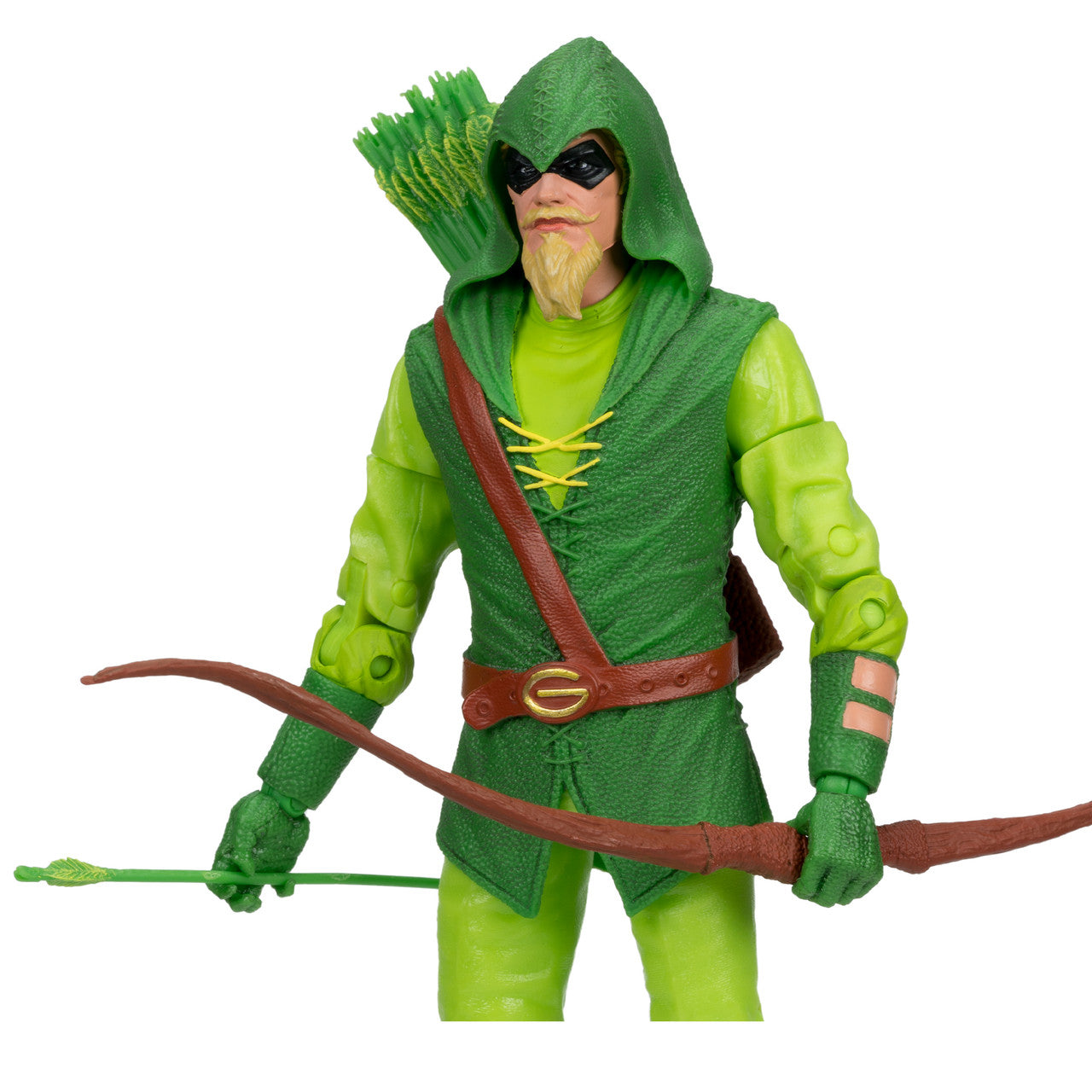 Green Arrow (Longbow Hunter) Figure w/McFarlane Toys Digital Collectible