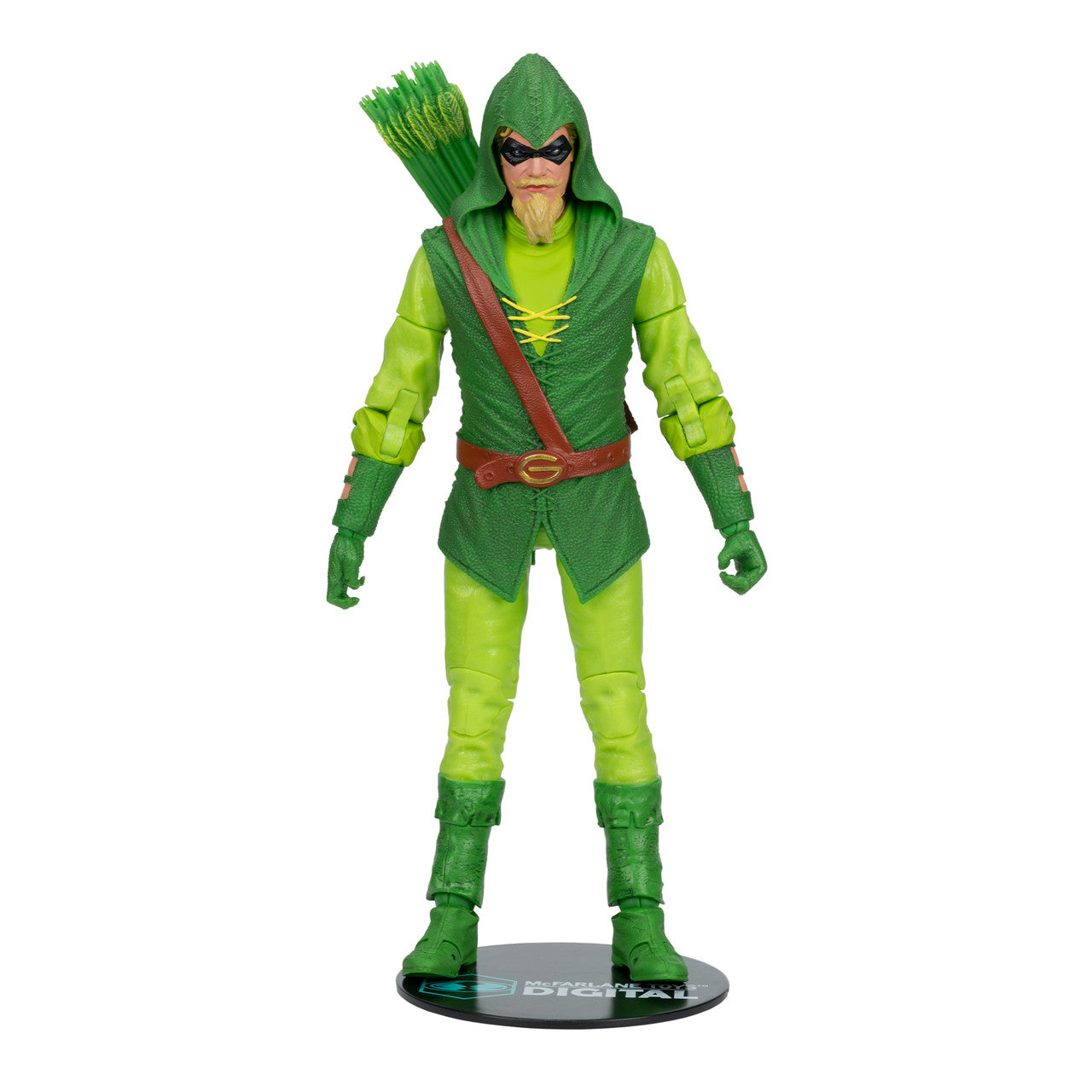 Green Arrow (Longbow Hunter) Figure w/McFarlane Toys Digital Collectible