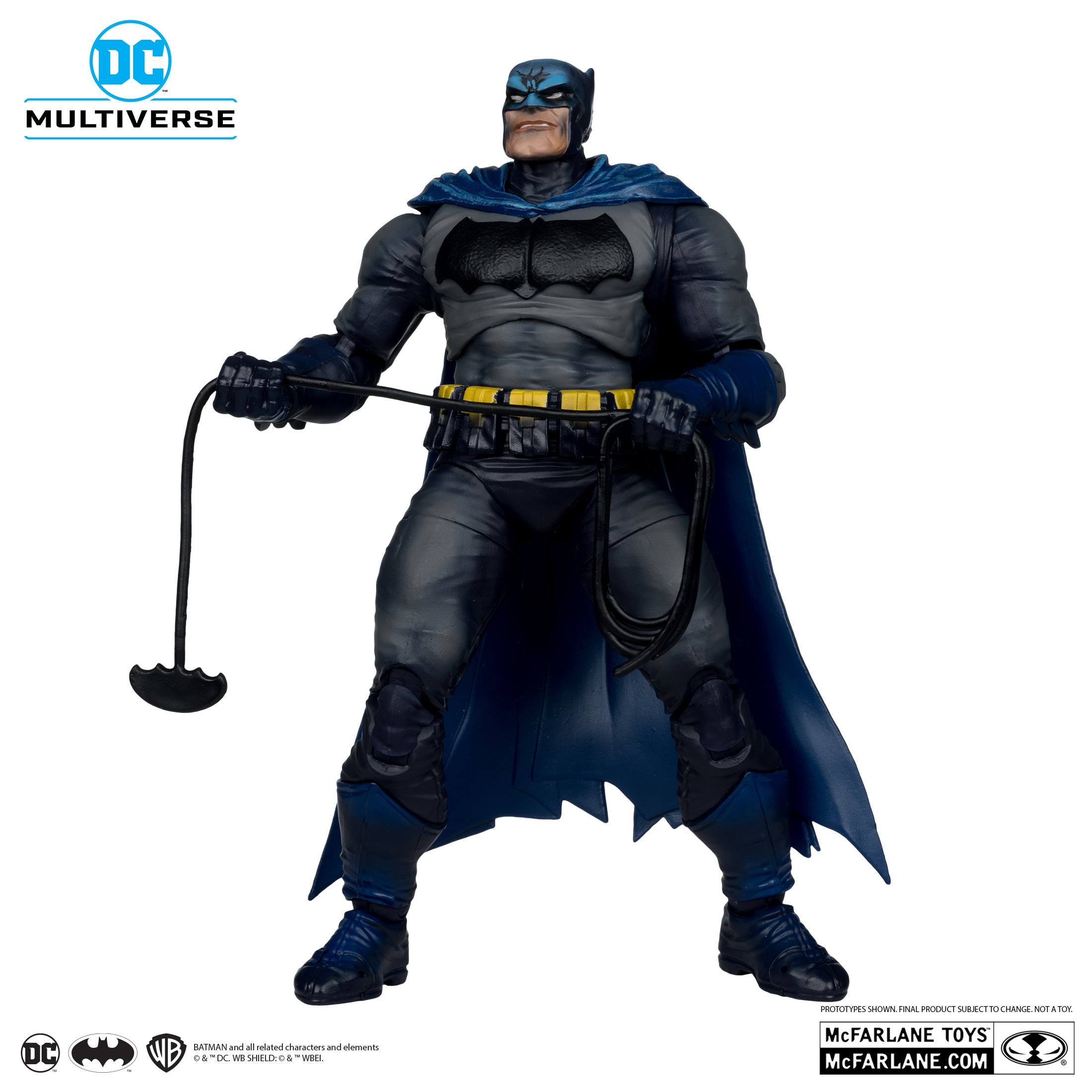 Batman Battle Damage Blue (The Dark Knight Returns) (Platinum Edition) by McFarlane