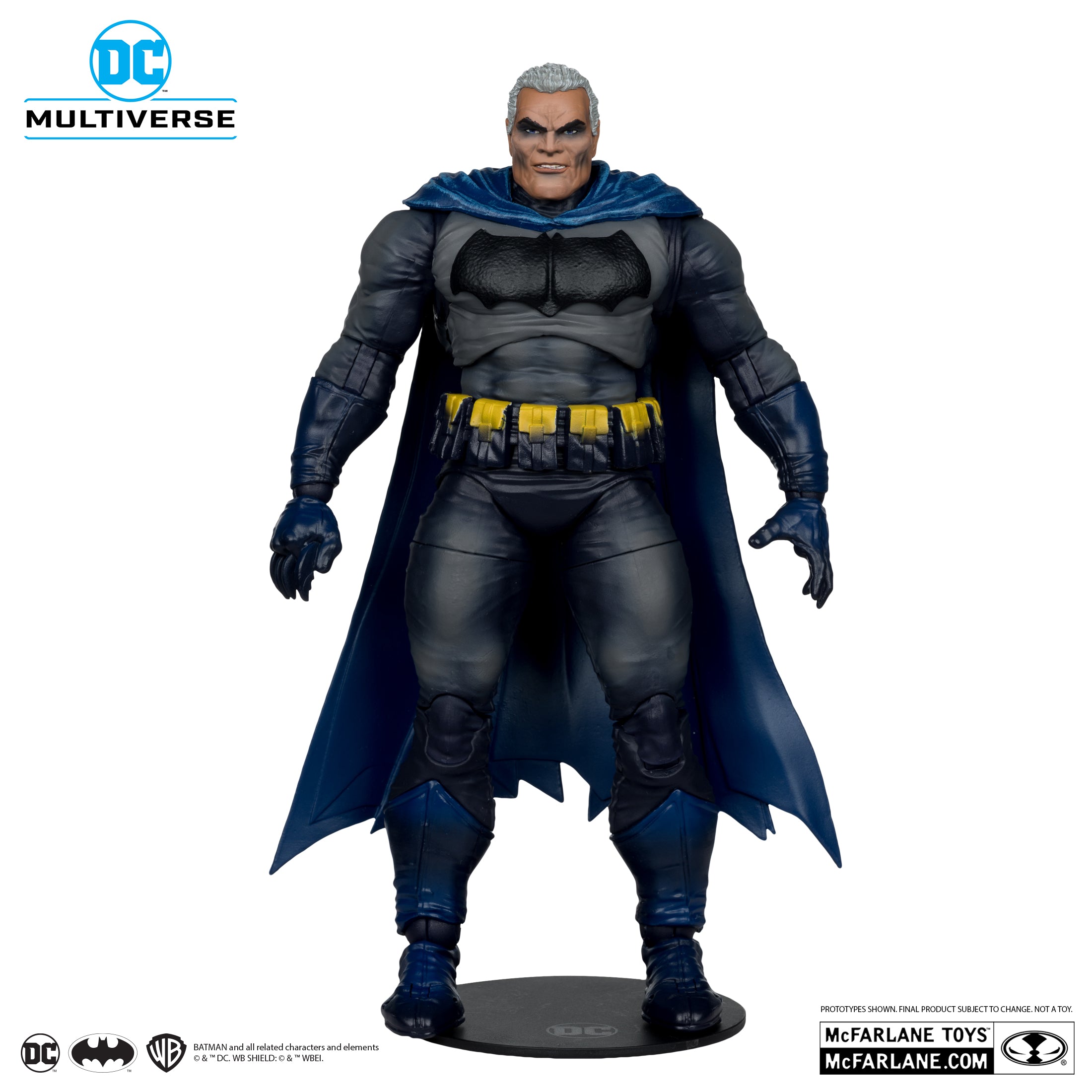 Batman Battle Damage Blue (The Dark Knight Returns) (Platinum Edition) by McFarlane