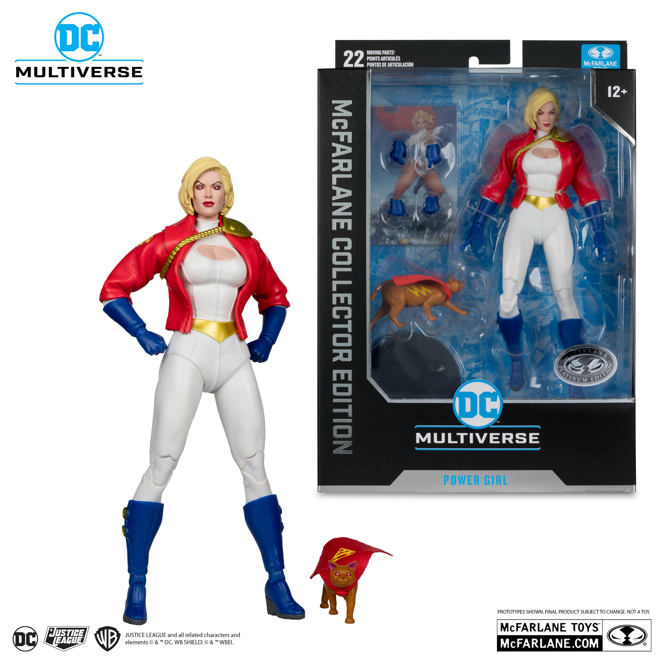 Power Girl (Power Girl: Reborn) Platinum Collector Edition #31 by McFarlane