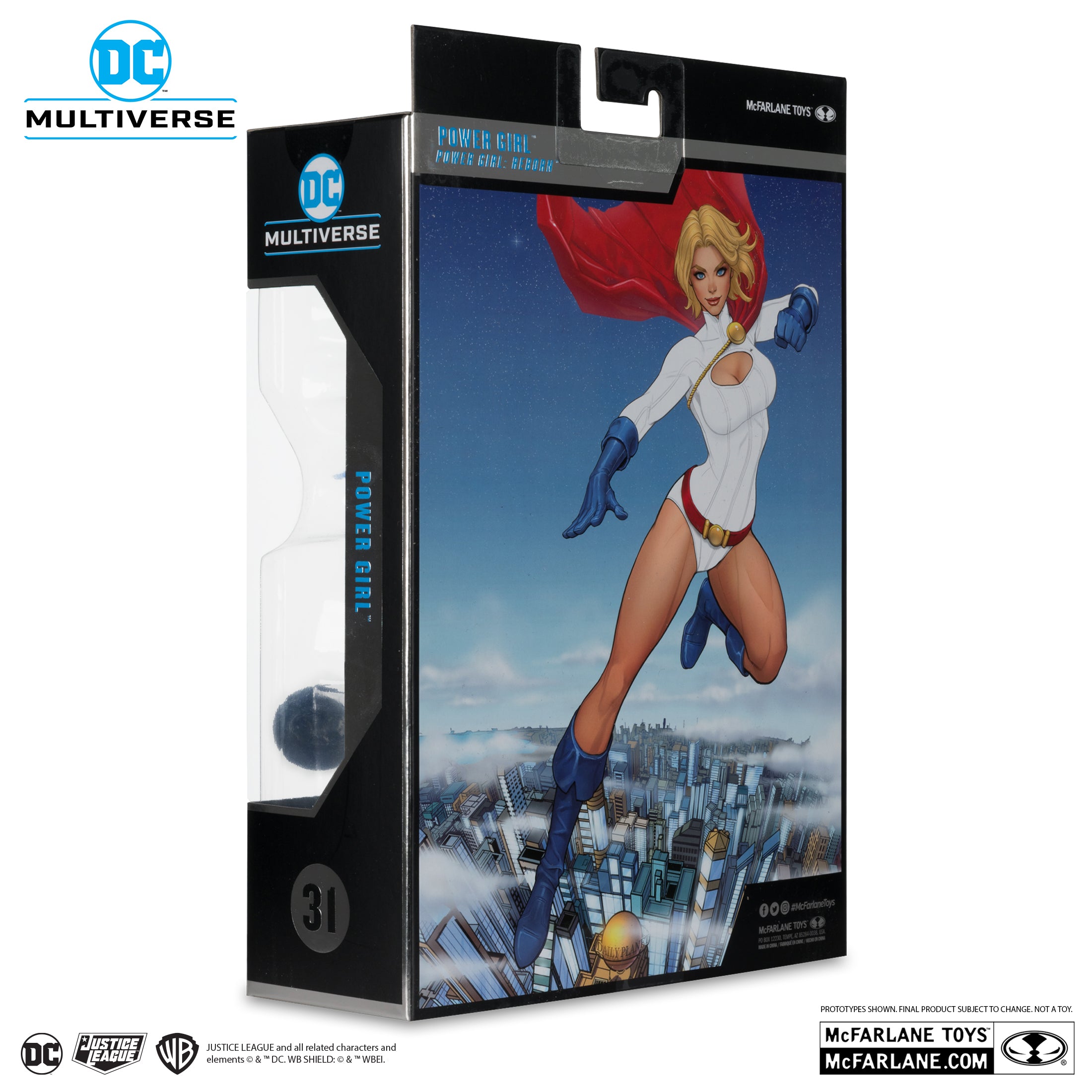 Power Girl (Power Girl: Reborn) Platinum Collector Edition #31 by McFarlane
