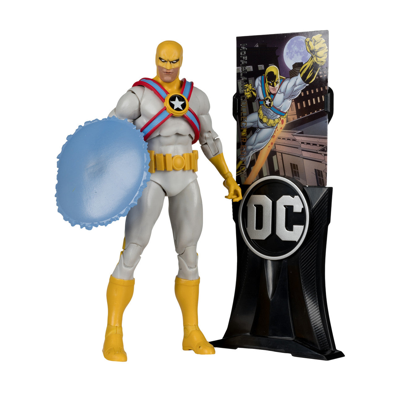 Agent Liberty (Panic in the Sky) Platinum McFarlane Collector Edition Action Figure