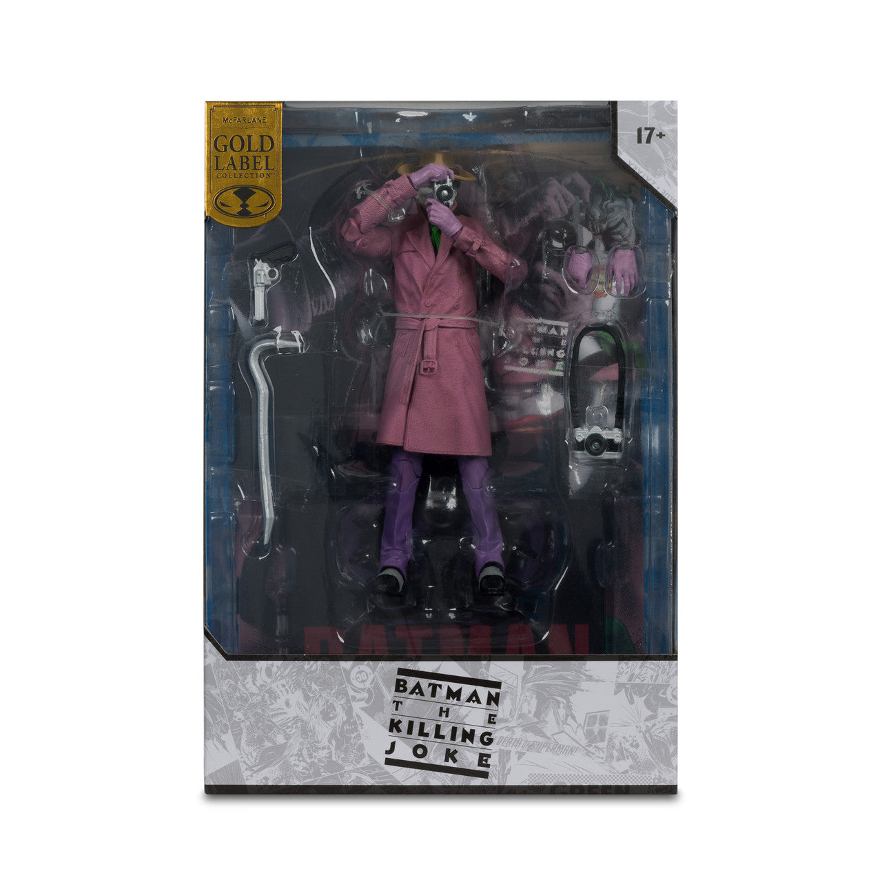 The Joker (Batman: The Killing Joke) Gold Label Cover Recreations by McFarlane