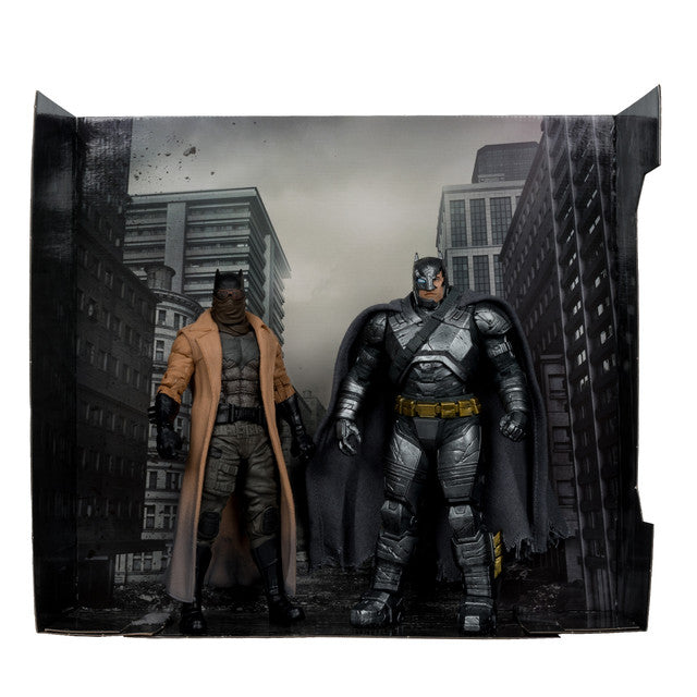 Batman Knightmare & Batman Armor Suit (Batman v Superman: Dawn of Justice) 2 Pack Gold Label Exclusive