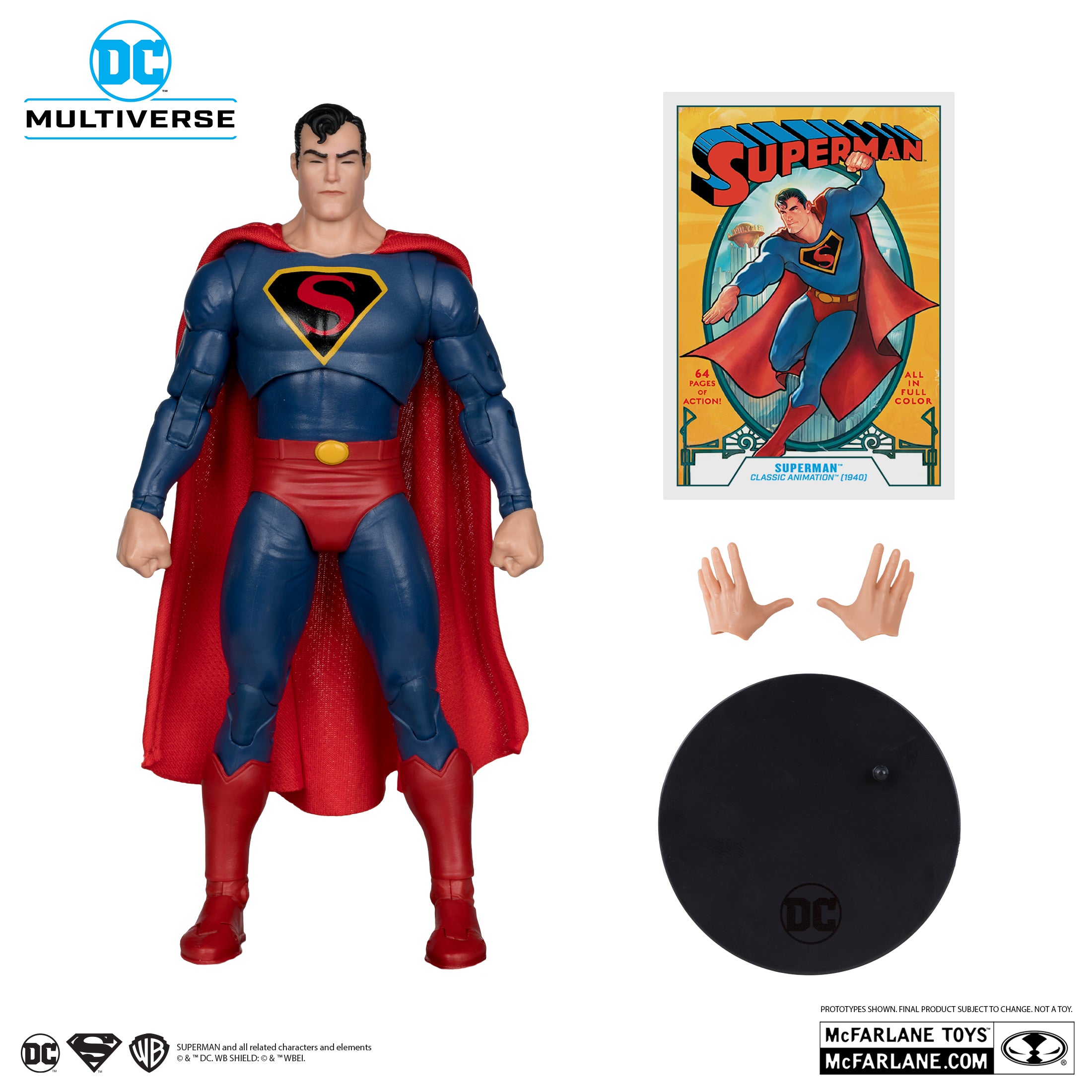 Superman (Classic Animation 1940) Action Figure