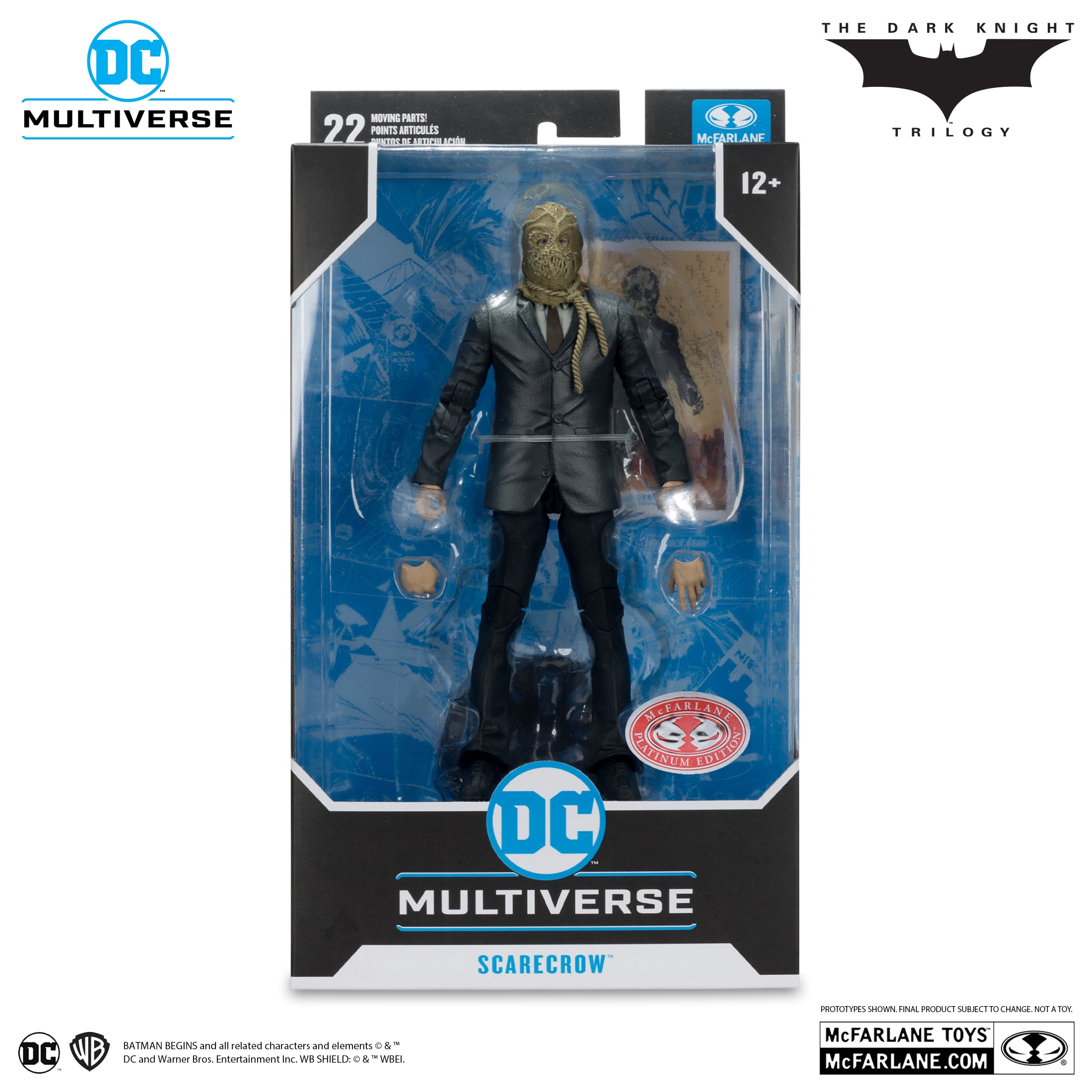 Scarecrow (Batman Begins) (Red Platinum Edition) by McFarlane