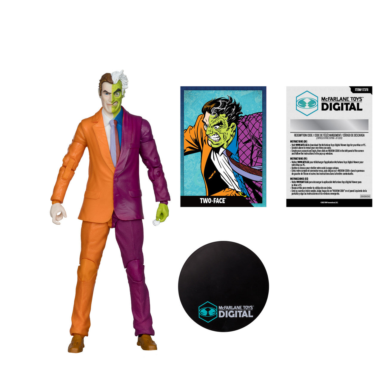 Two-Face (DC: The Silver Age) by McFarlane