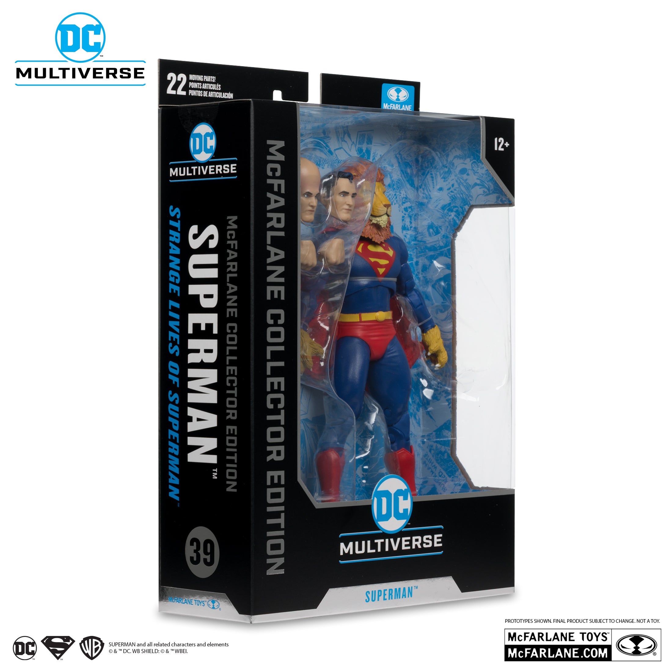 Superman (Strange Lives of Superman) McFarlane Collector Edition Action Figure